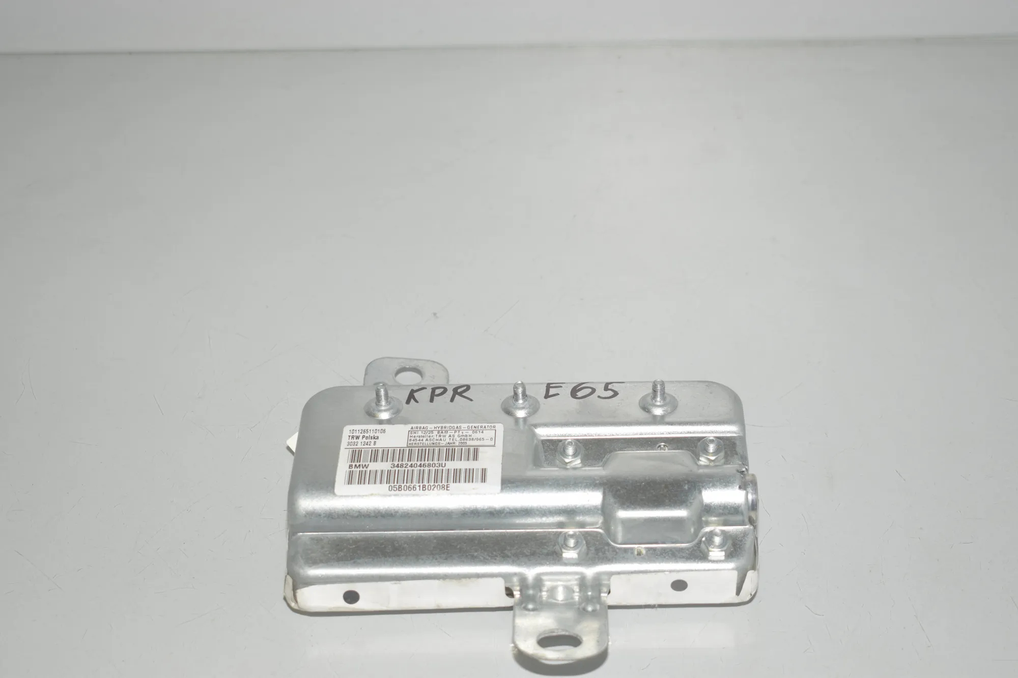 Front Right Door Safety Bag SRS – OEM 8240468 · BMW 7 (E65, E66, E67) BMW 7 (E65, E66, E67) 730 d 2008