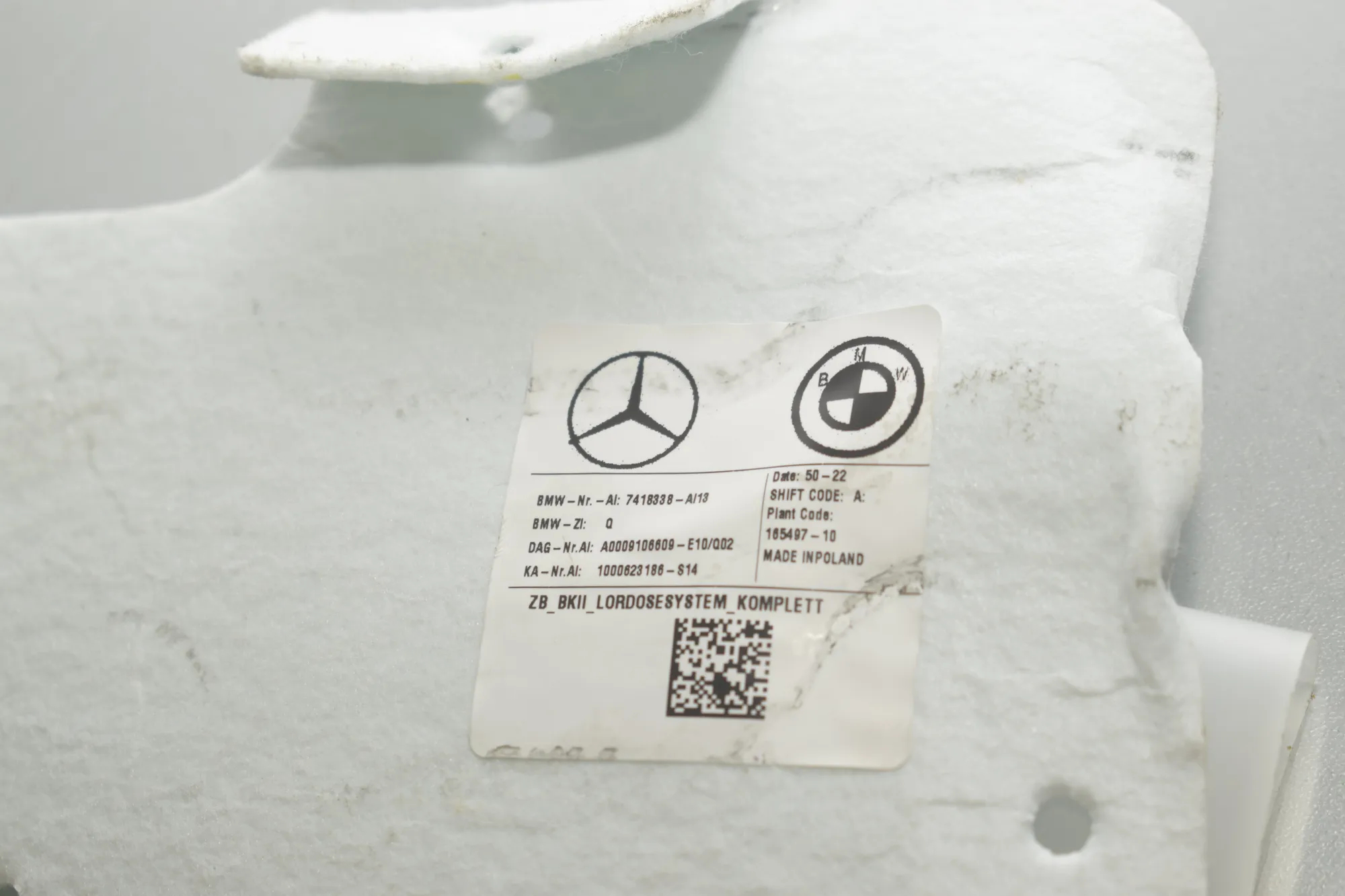 Other Seat Parts – OEM 7418338 · BMW 3 (G20, G28) BMW 3 (G20, G28) 3 (G20) 318 d 2020 – 4