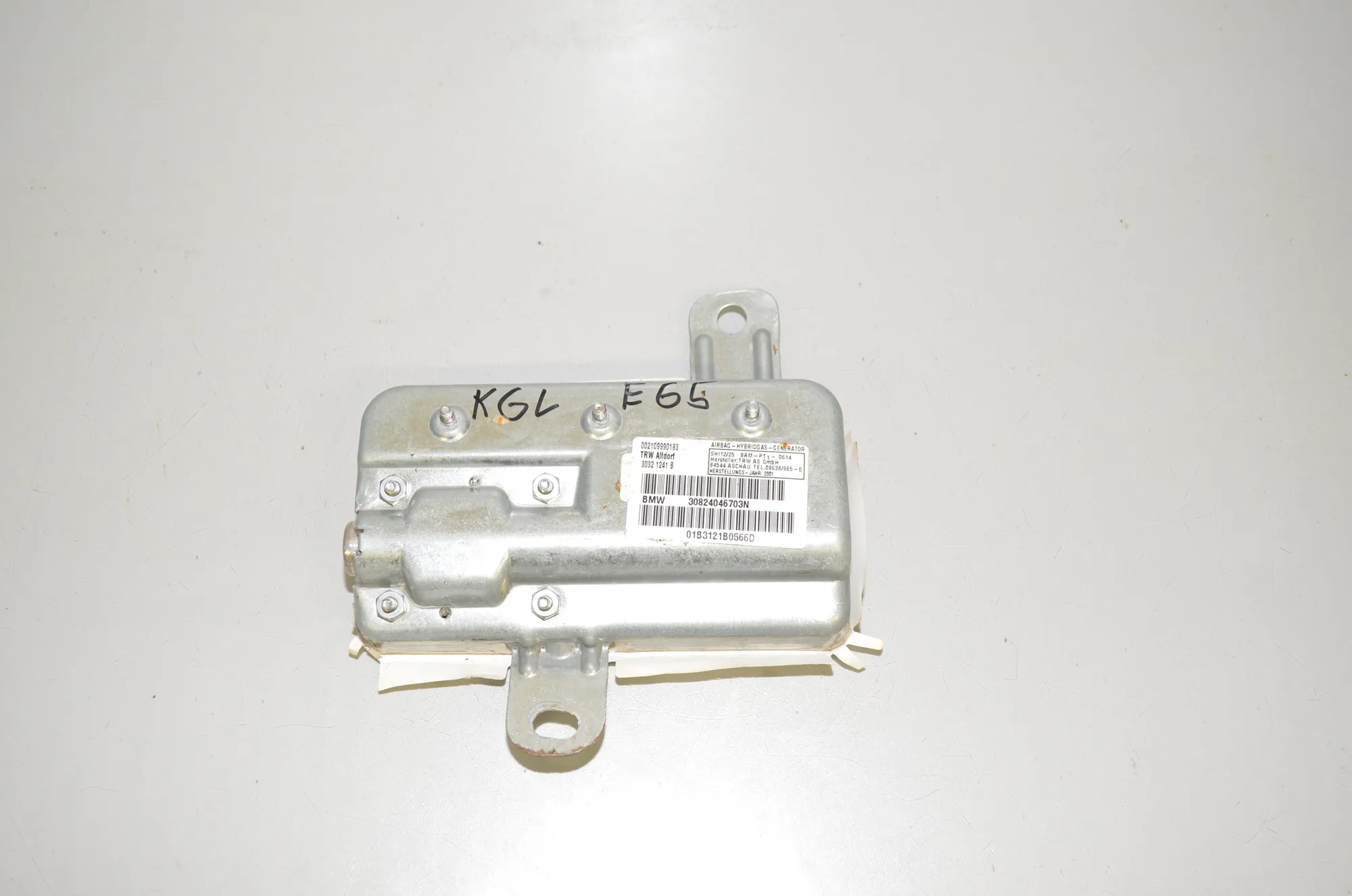 Rear Left Door Safety Bag SRS – OEM 7226161 · BMW 7 (E65, E66, E67) 730 Ld 2005