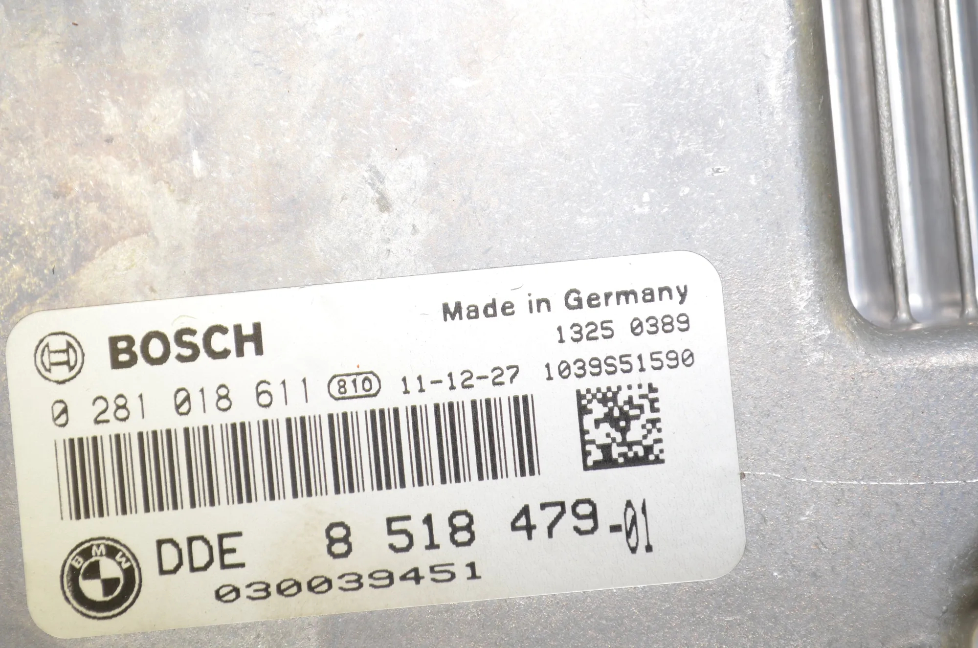 Engine Ignition ECU Set – OEM 9268751 · BMW X3 (F25) xDrive 30 d 2012 – 11