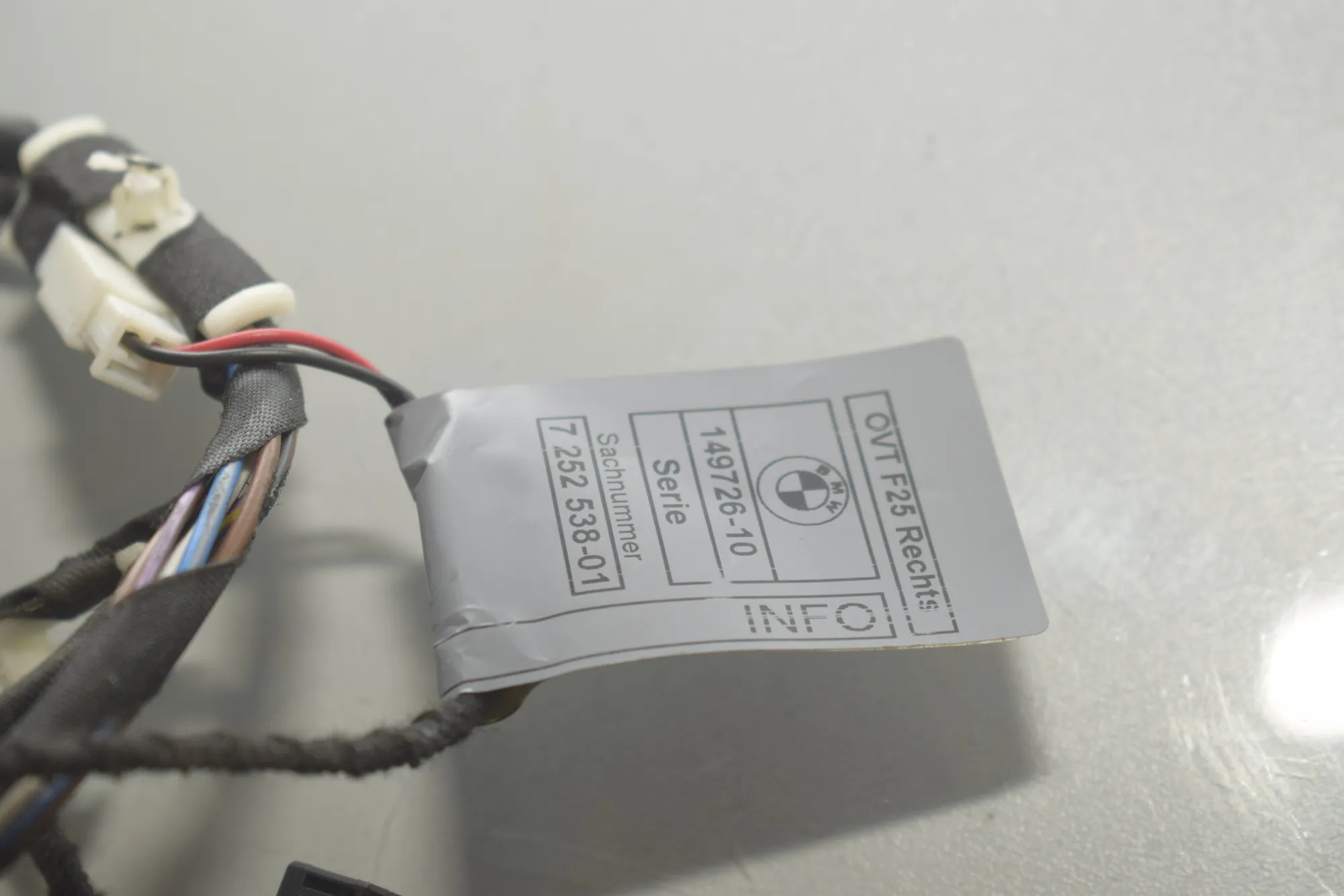 Front Right Door Wiring – OEM 9252380 · BMW X3 (F25) xDrive 30 d 2012 – 4