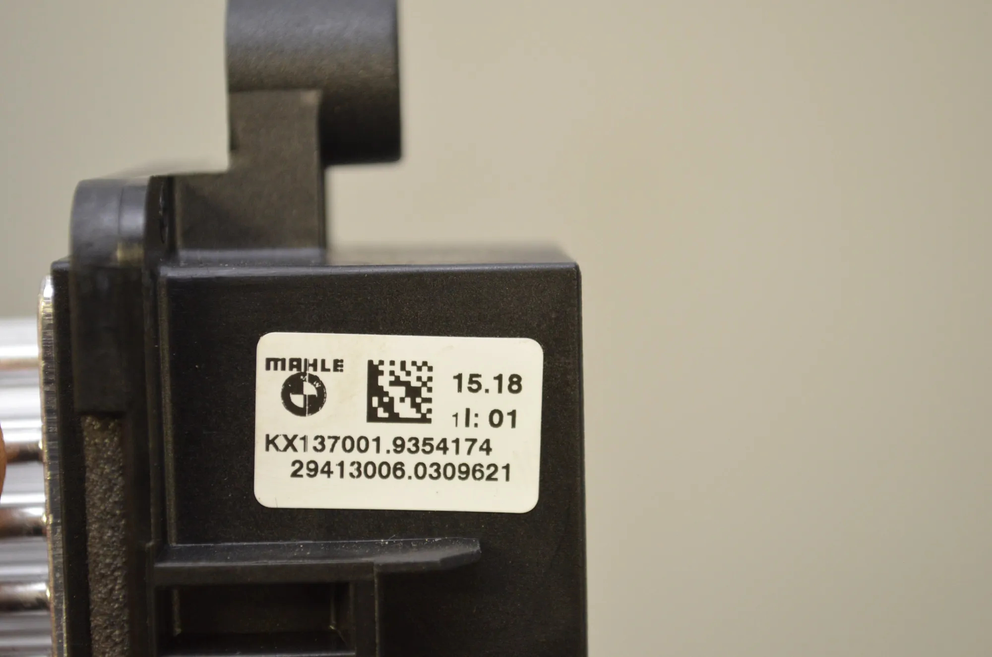 Interior Heater Resistor – OEM 9354174 · BMW 7 (G11, G12) BMW 7 (G11, G12) 730 d 2017 – 5