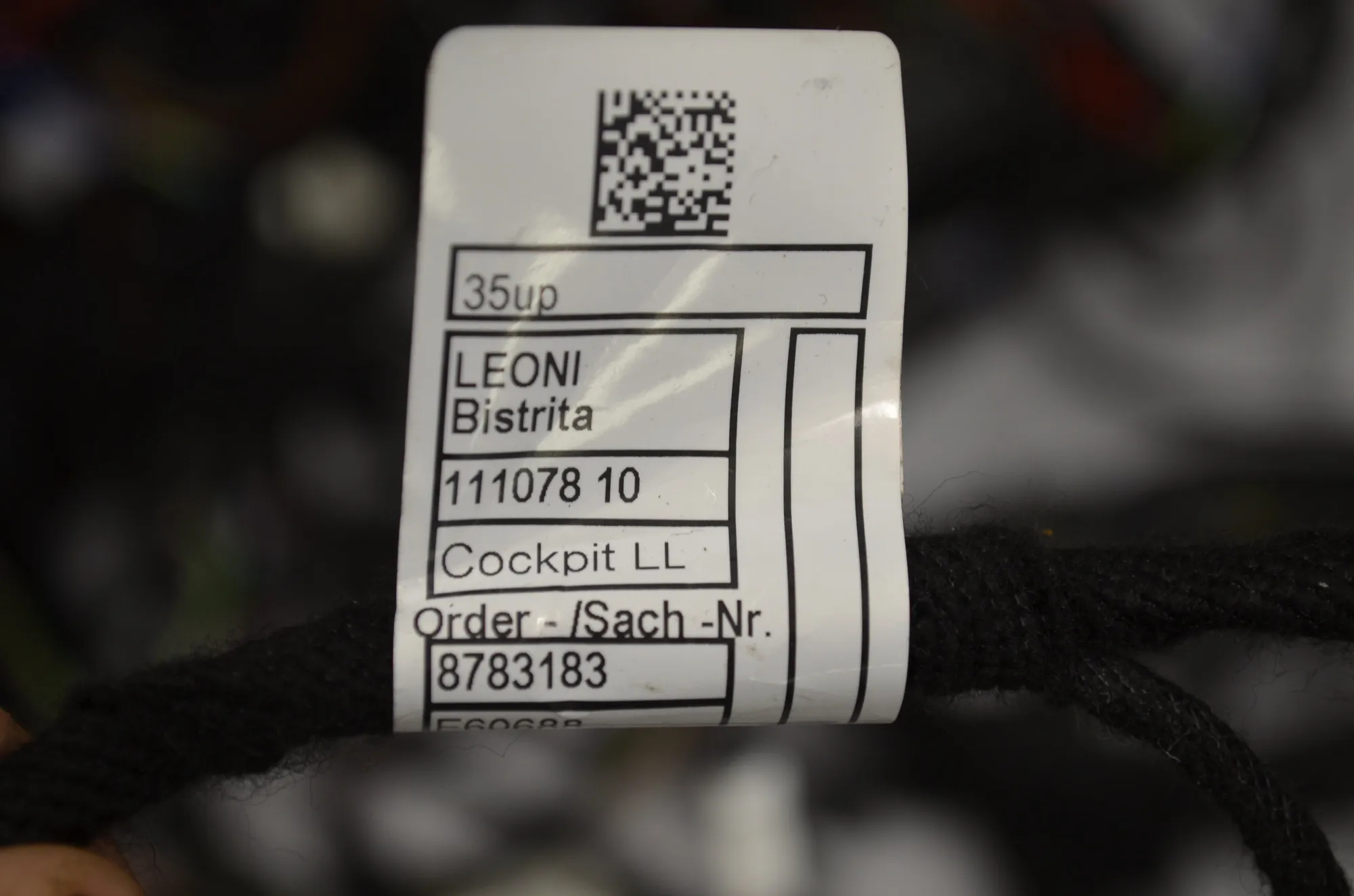 Cable Harness – OEM 8783183 · BMW 5 Touring (G31) (2017 - -) 520 d 2019 – 5