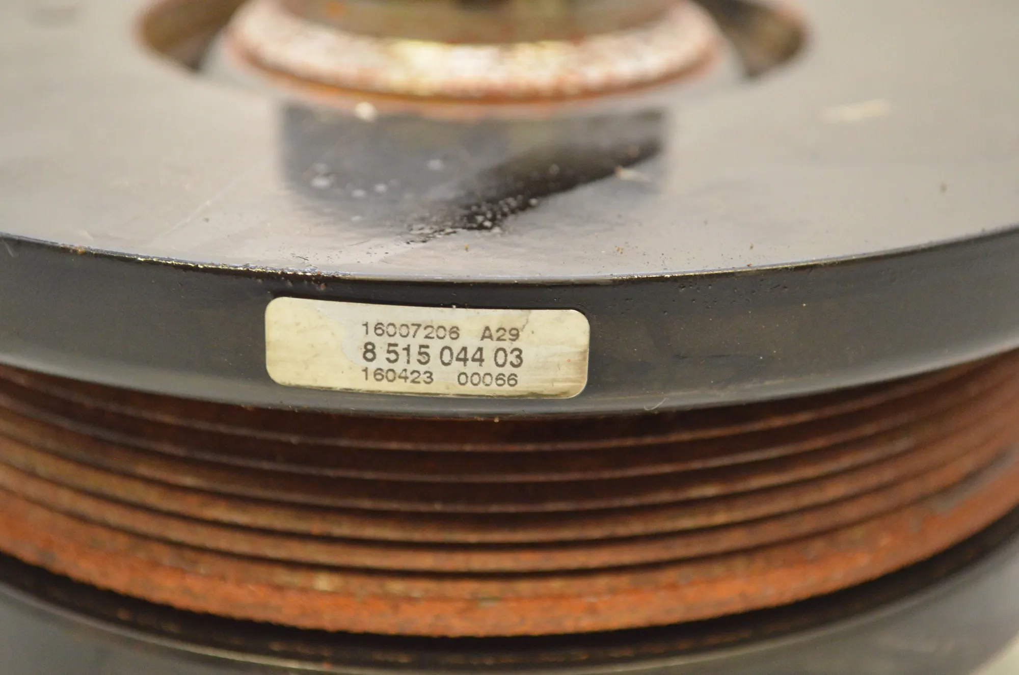 Crankshaft Pulley – OEM 8515044 · BMW X6 (F16, F86) M 50 d 2016 – 5