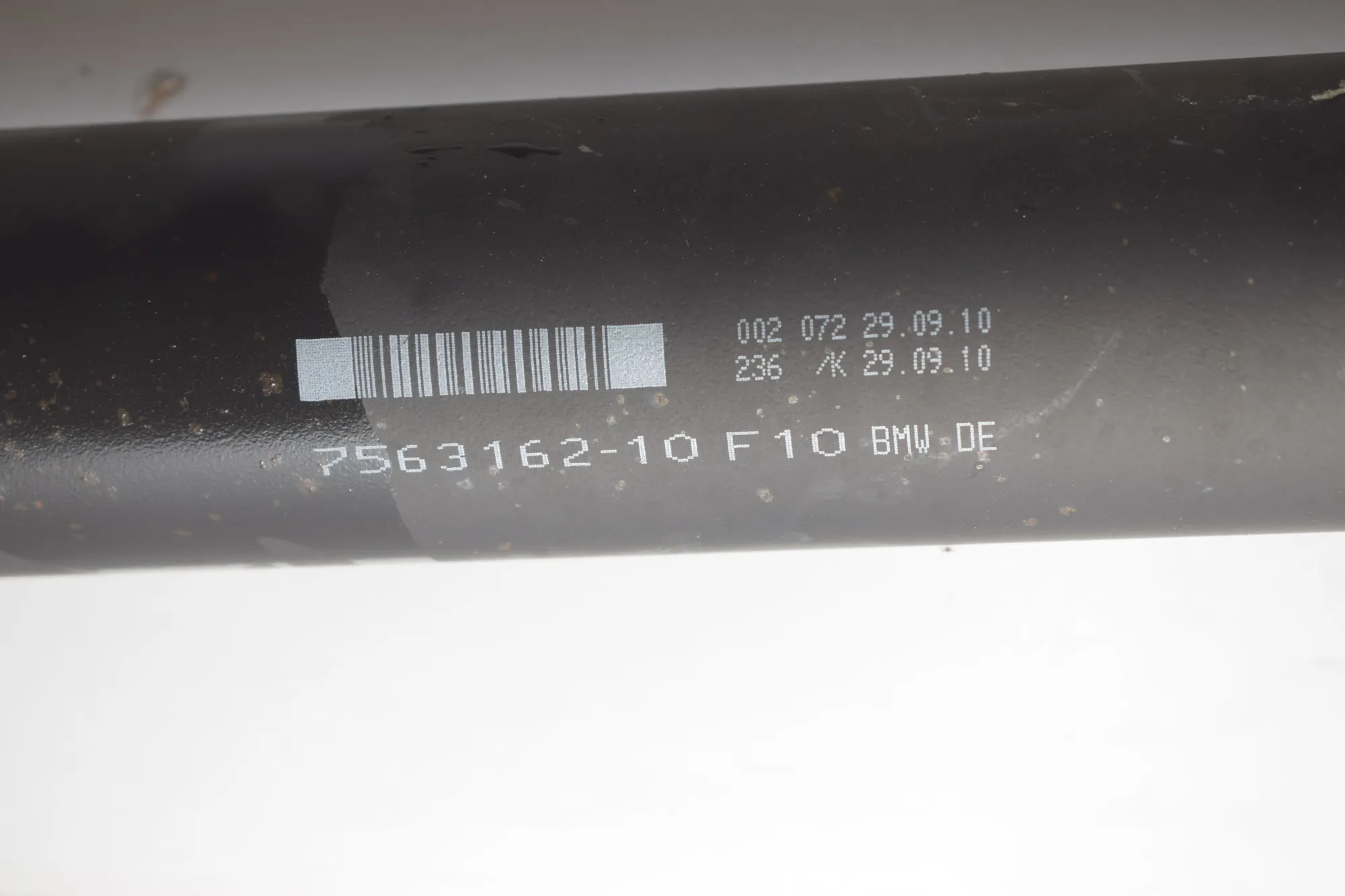 Propshaft Cardan – OEM 7563162 · BMW 5 Touring (F11) 525 d 2010 – 5