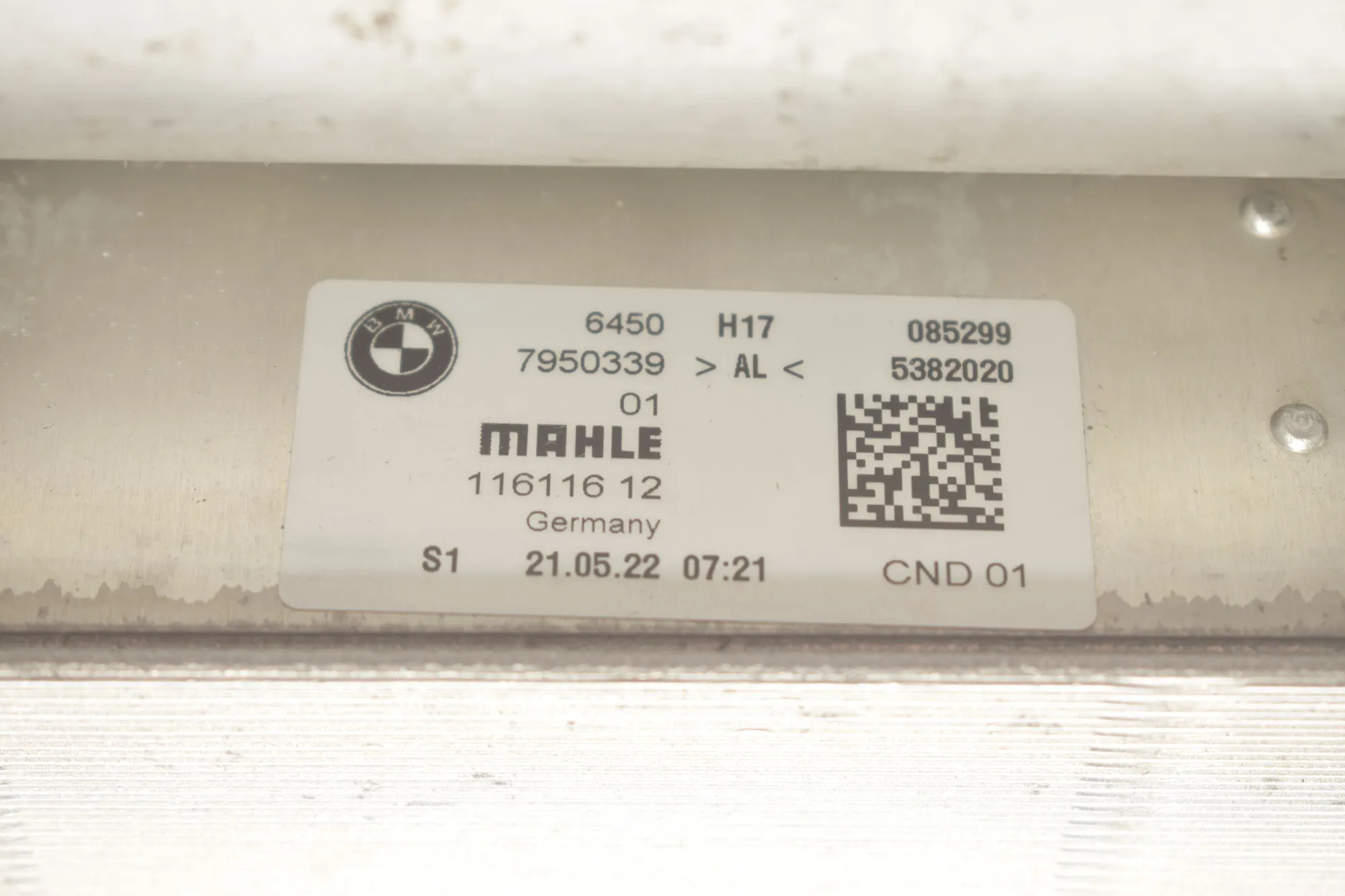 Air Con Receiver Dryer – OEM 7950339 · BMW 2 Active Tourer (F45) BMW 2 Active Tourer (F45) 214 d 2020 – 7