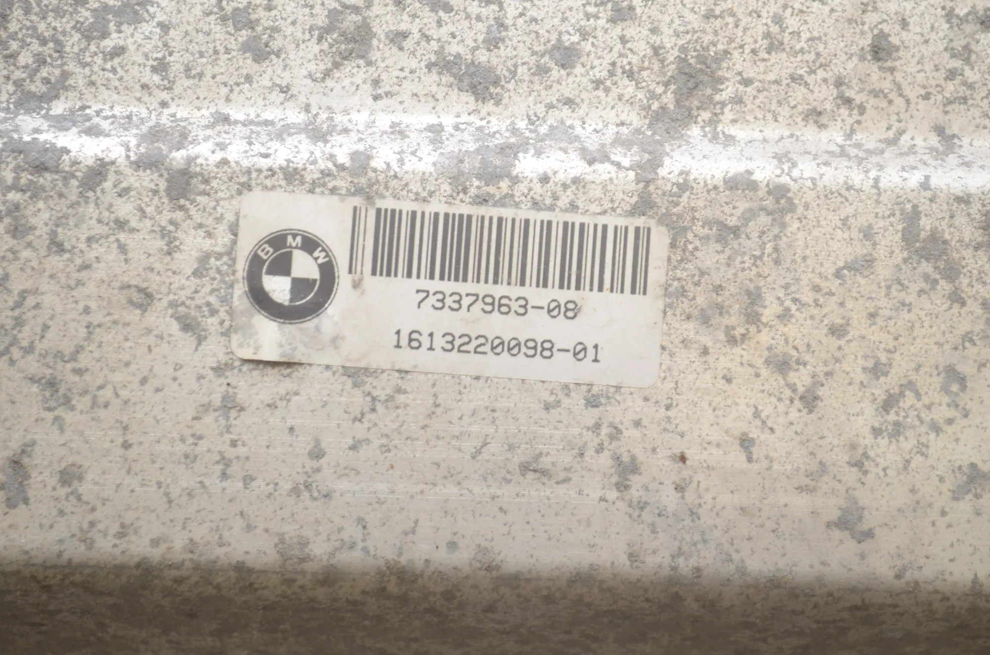 Rear Crash Reinforcement Bar – OEM 7337963 · BMW X6 (F16, F86) M 50 d 2016 – 5
