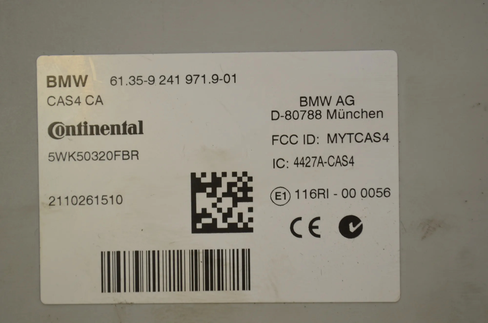 Engine Ignition ECU Set – OEM 8511984 · BMW 7 (F01, F02) 740 d xDrive 2011 – 11