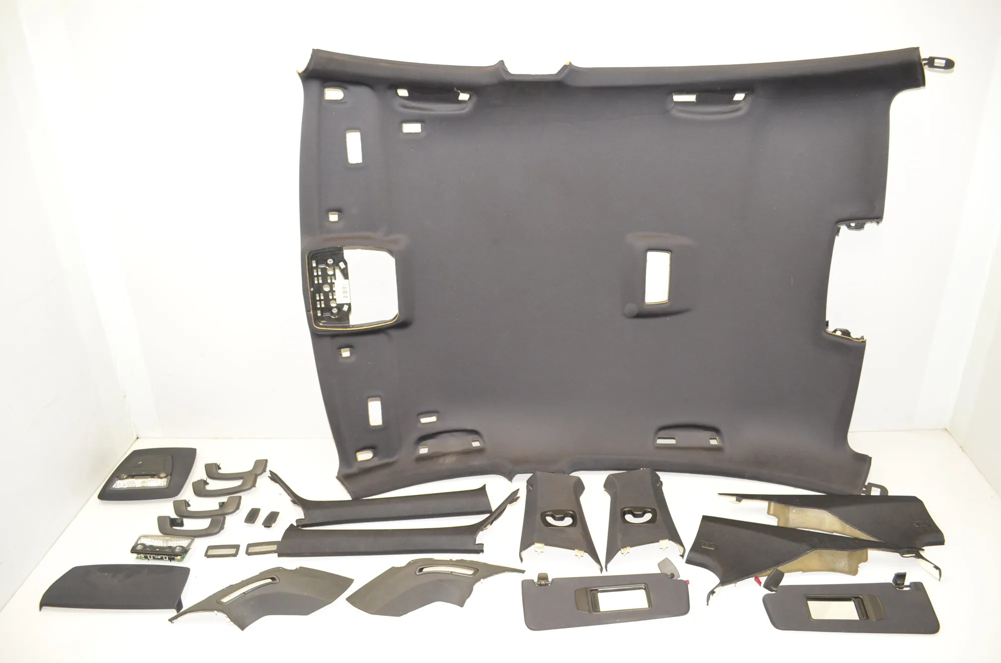 Black Roof Headliner Set – OEM 9112740 · BMW 7 (F01, F02) 740 d xDrive 2011