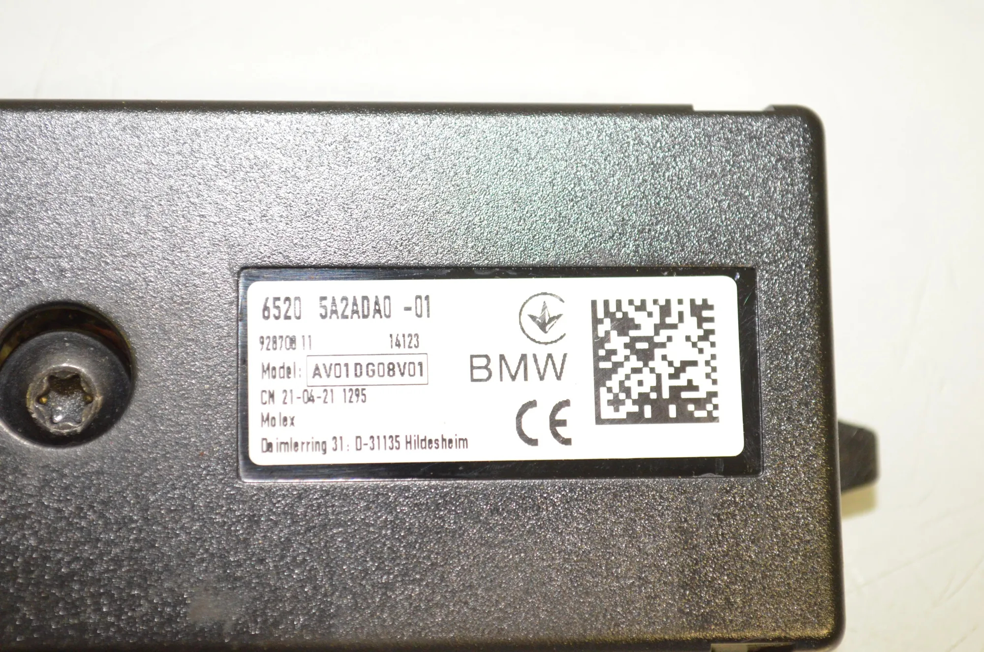 Antenna – OEM 5A2ADA0 · BMW X3 (G01, F97) BMW X3 (G01, F97) xDrive 30d 2019 – 5
