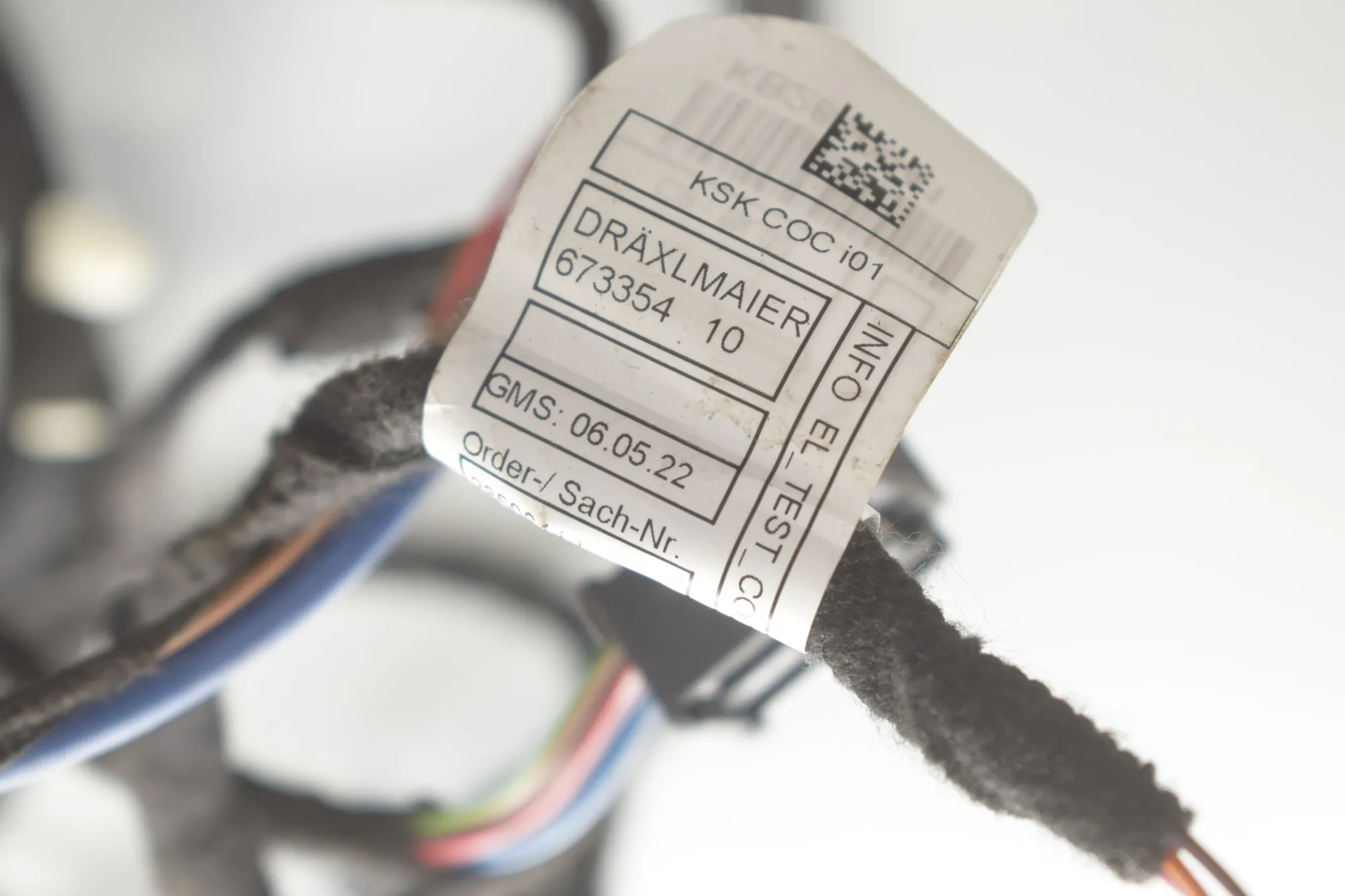 Other Wiring Loom – OEM 673354-10 · BMW i3 (I01) s Electric 2022 – 5