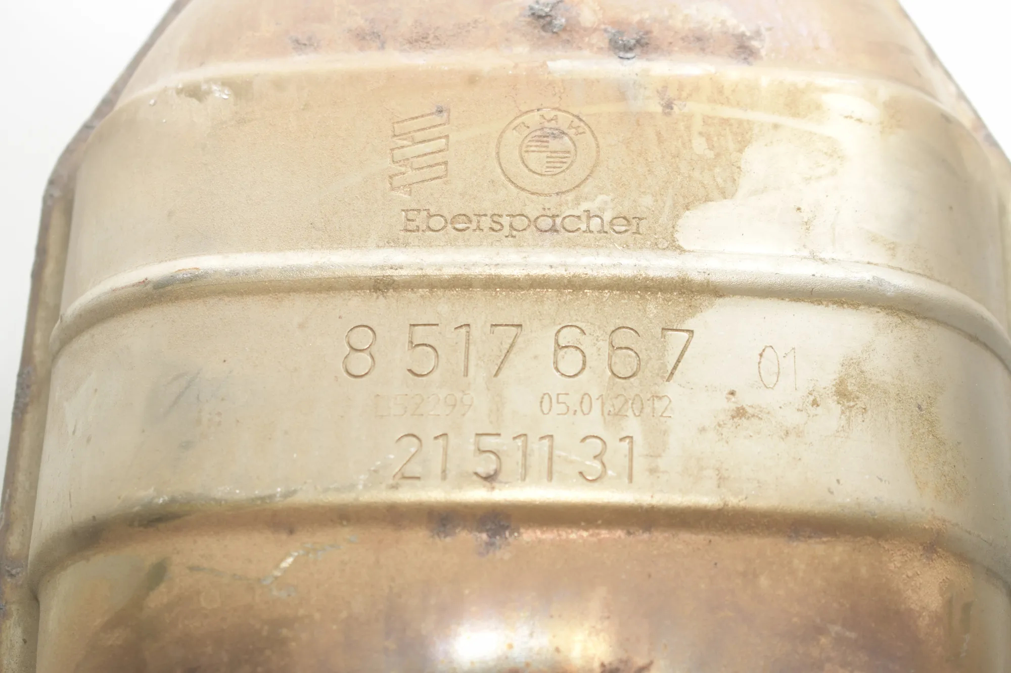 Muffler Exhaust Tank – OEM 8517667 · BMW 5 Touring (F11) 530 d 2012 – 4