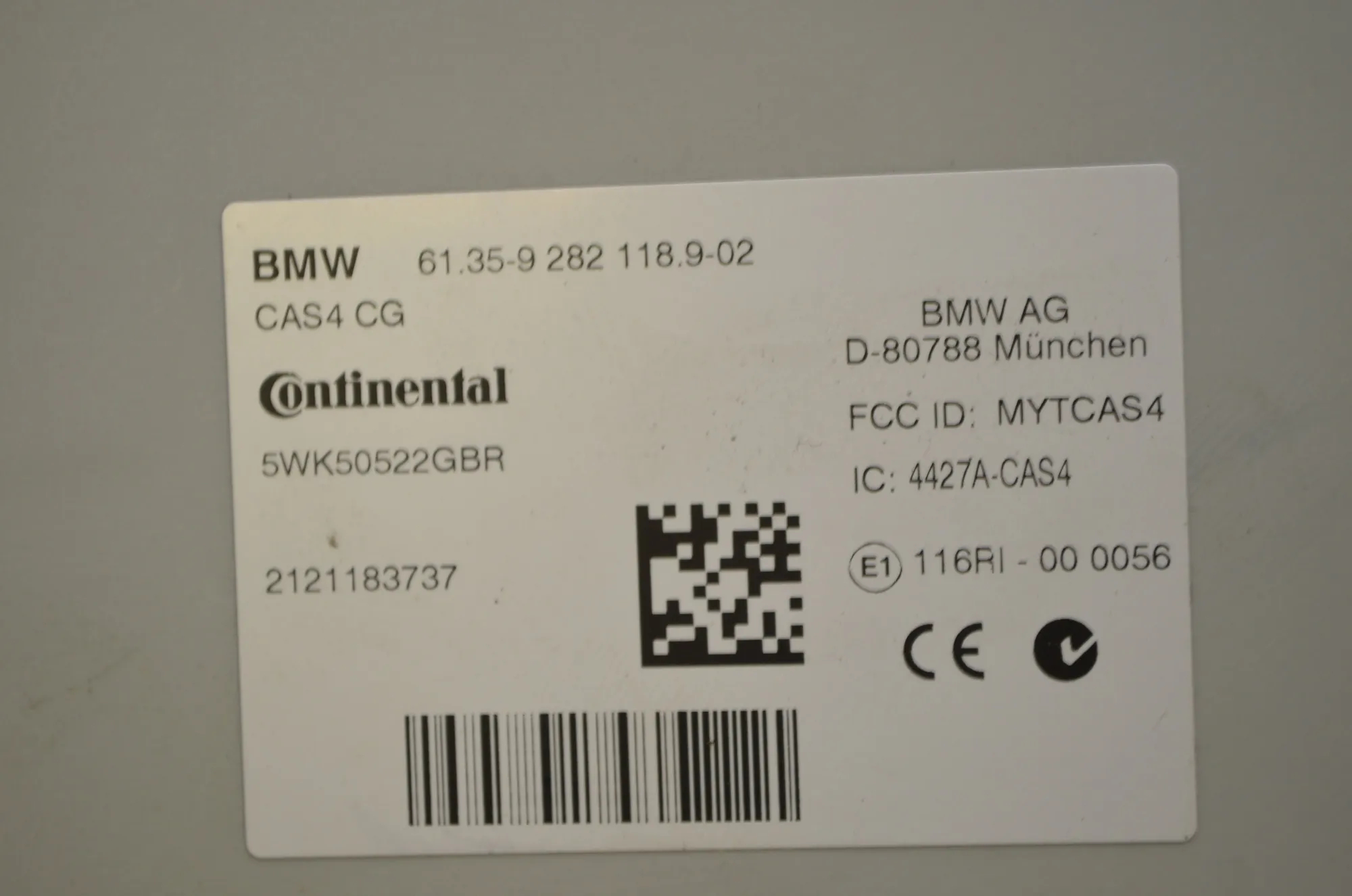 Engine Ignition ECU Set – OEM 8518129 · BMW 5 Touring (F11) 530 d 2012 – 11