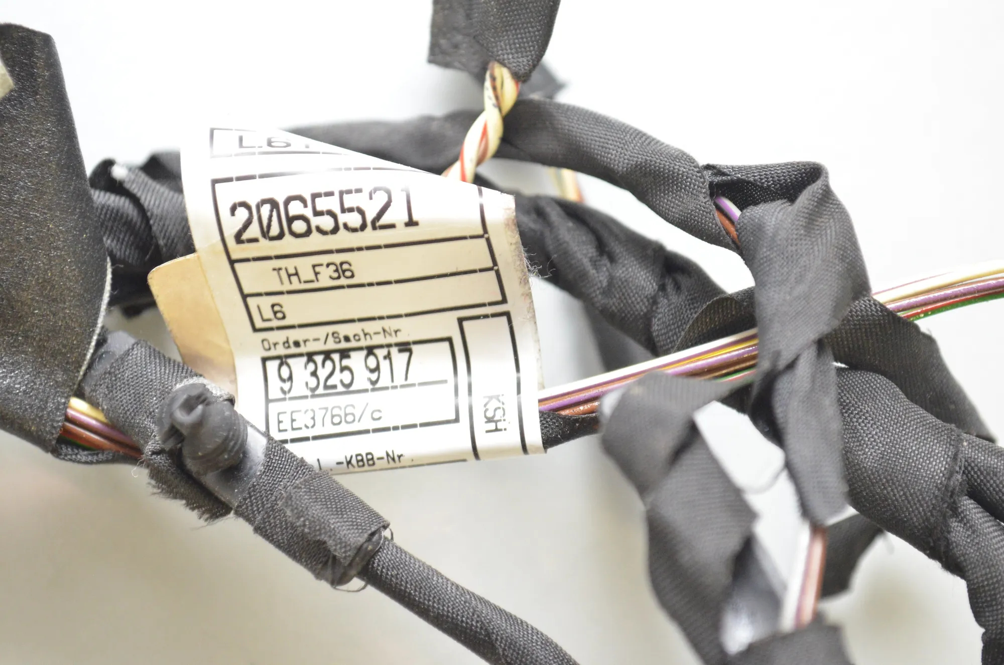 Rear Right Door Wiring – OEM 9325917 · BMW 4 Gran Coupe (F36) 430 d 2017 – 4