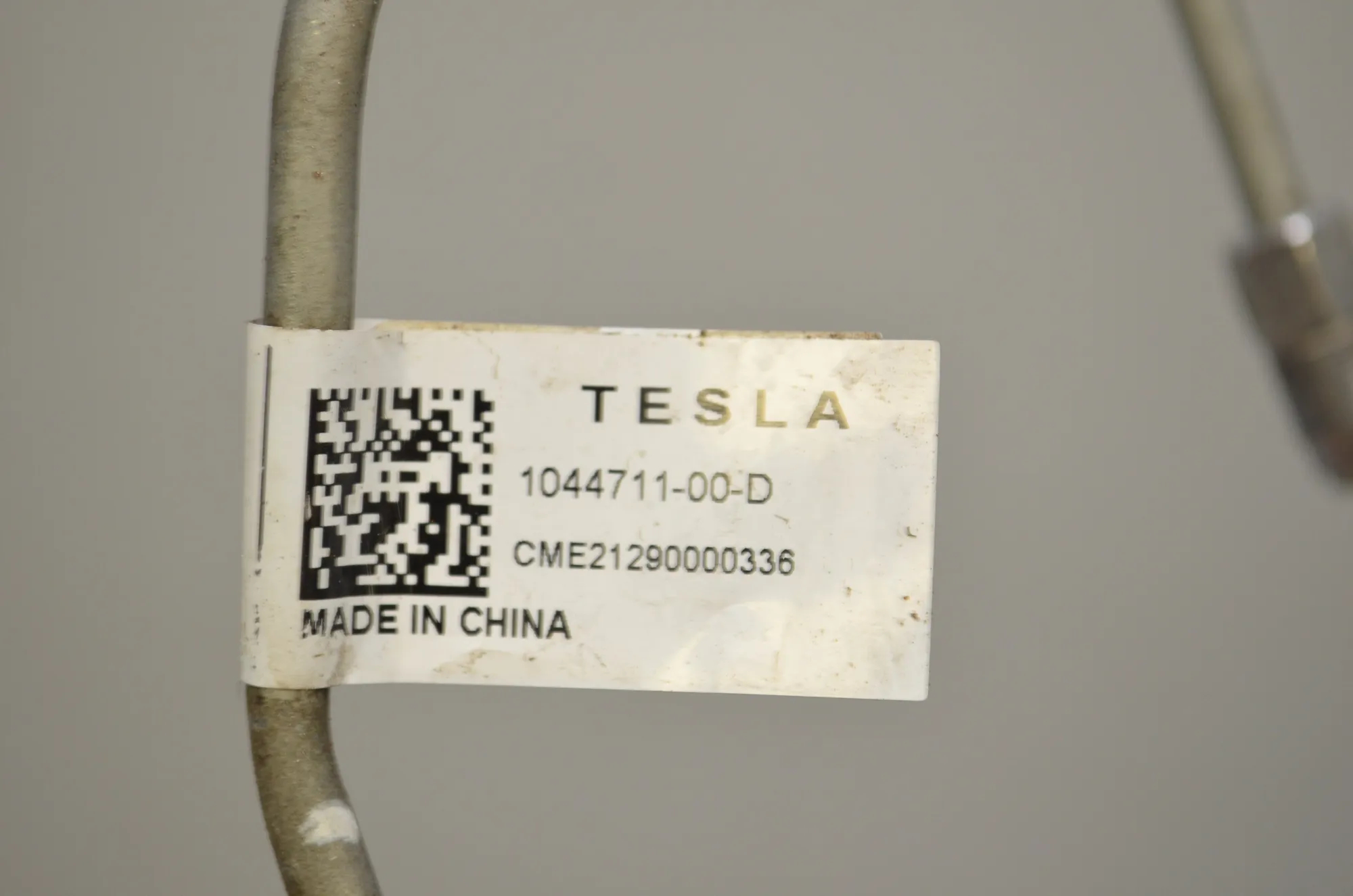 Other tubes – OEM 1044711-00-D · TESLA MODEL 3 (2018 - -) EV 2021 – 4