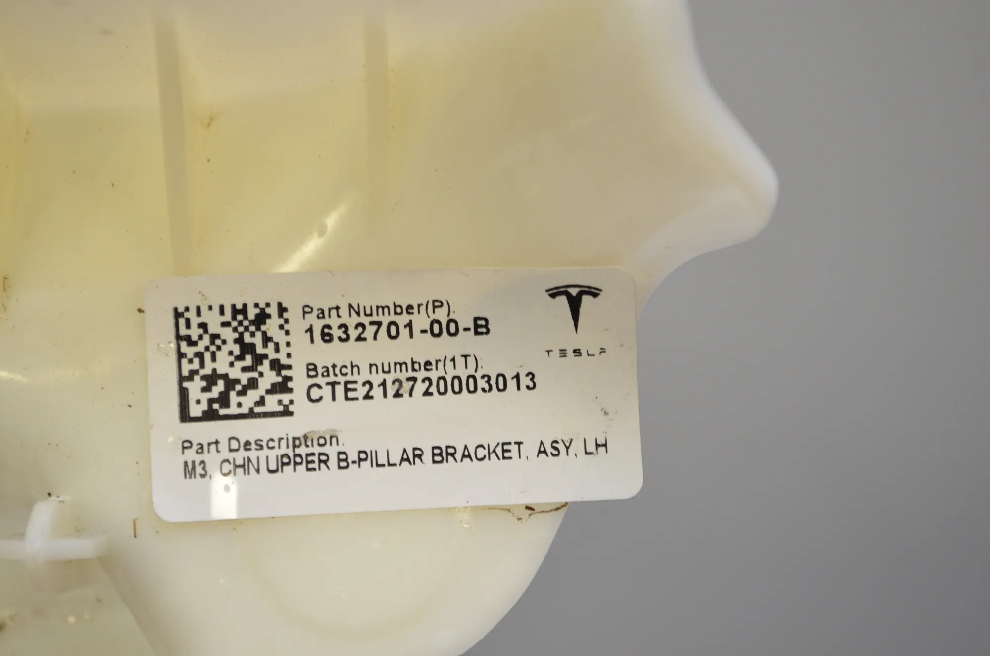 Other Interior Parts – OEM 1632701-00-B · TESLA MODEL 3 (2018 - -) EV 2021 – 5