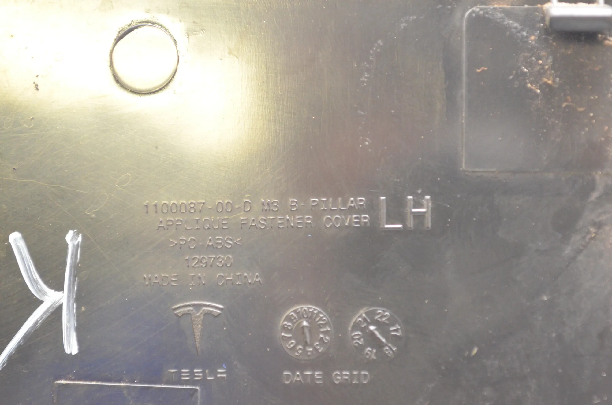 Other Body Parts – OEM 1100087-00-D · TESLA MODEL 3 (2018 - -) EV 2021 – 5
