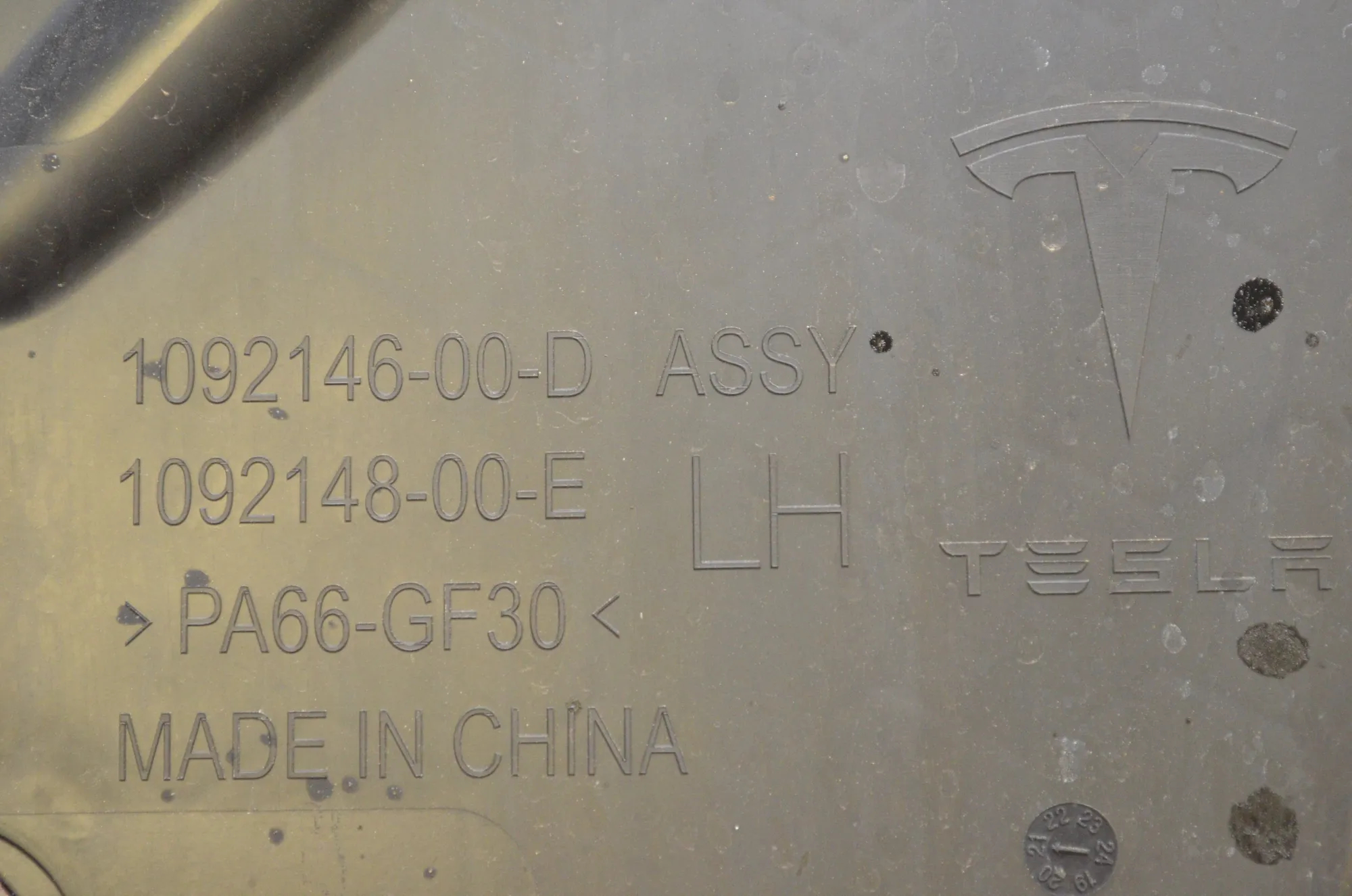 Other Door Parts – OEM 1092146-00-D · TESLA MODEL 3 (2018 - -) EV 2021 – 5