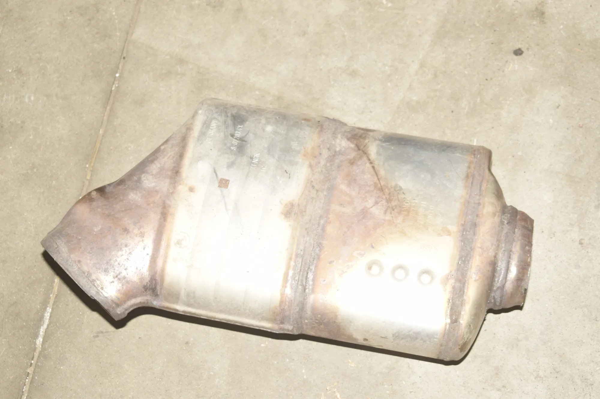 Muffler Exhaust Tank – OEM 8-072034X · BMW 3 (G20, G28) BMW 3 (G20, G28) 3 (G20) 320 d Mild-Hybrid 2022 – 3