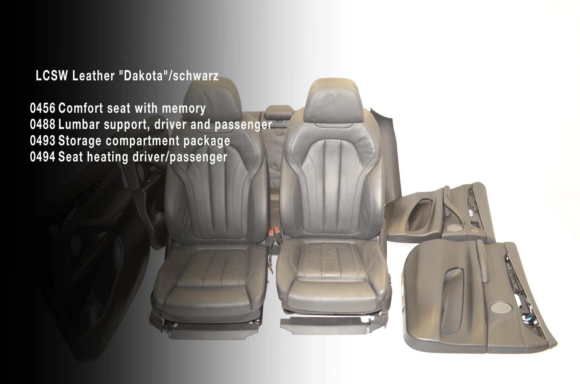 Seat set · BMW X6 (F16, F86) xDrive 30 d 2016 – 2