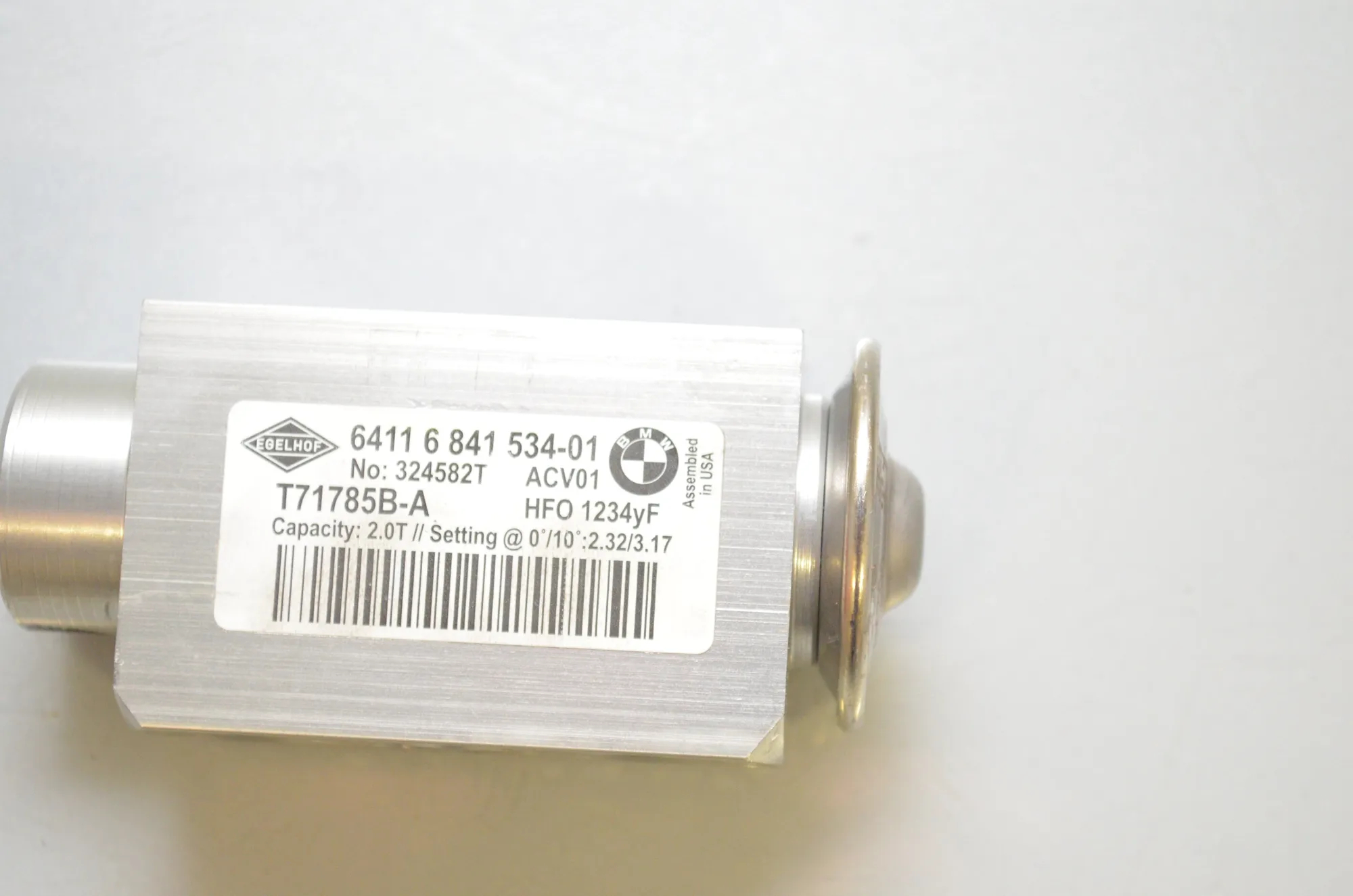 A/C Conditioner Expansion Valve – OEM 6841534 · BMW X5 (F15, F85) M 50 d 2017 – 4