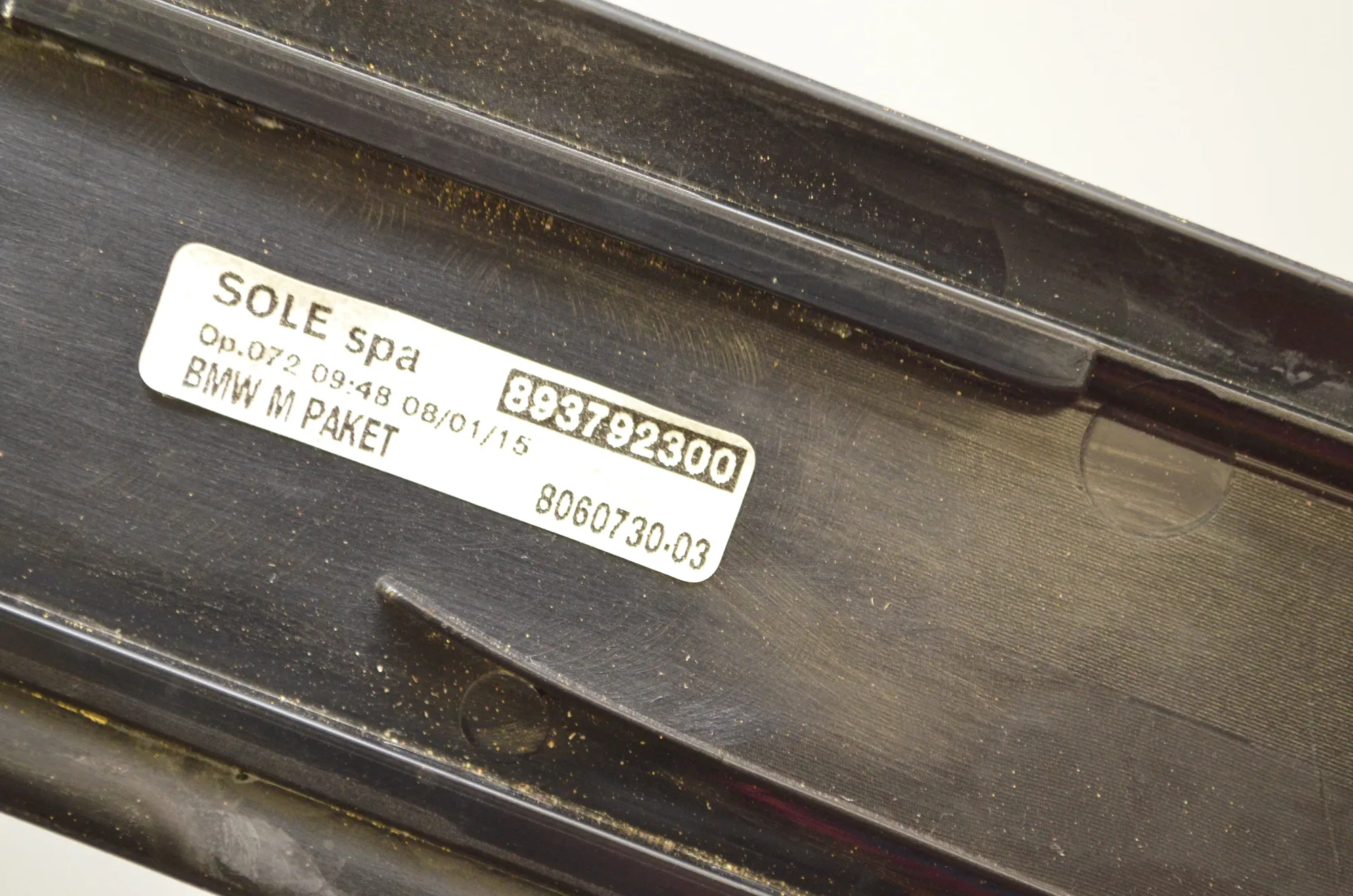 Front Left Sill Trim – OEM 8060730 · BMW 2 Cabrio (F23) 220 d 2015 – 6