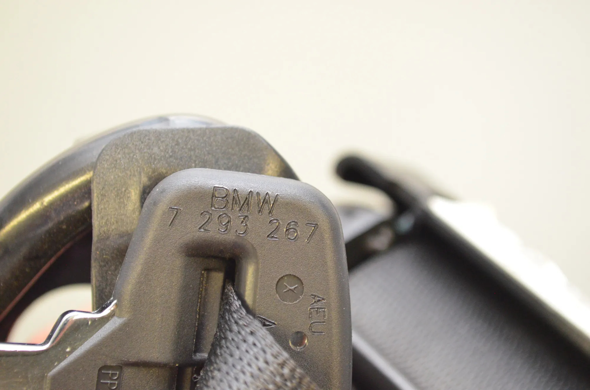 Rear Left Seatbelt – OEM 7293267 · BMW 2 Cabrio (F23) 220 d 2015 – 5
