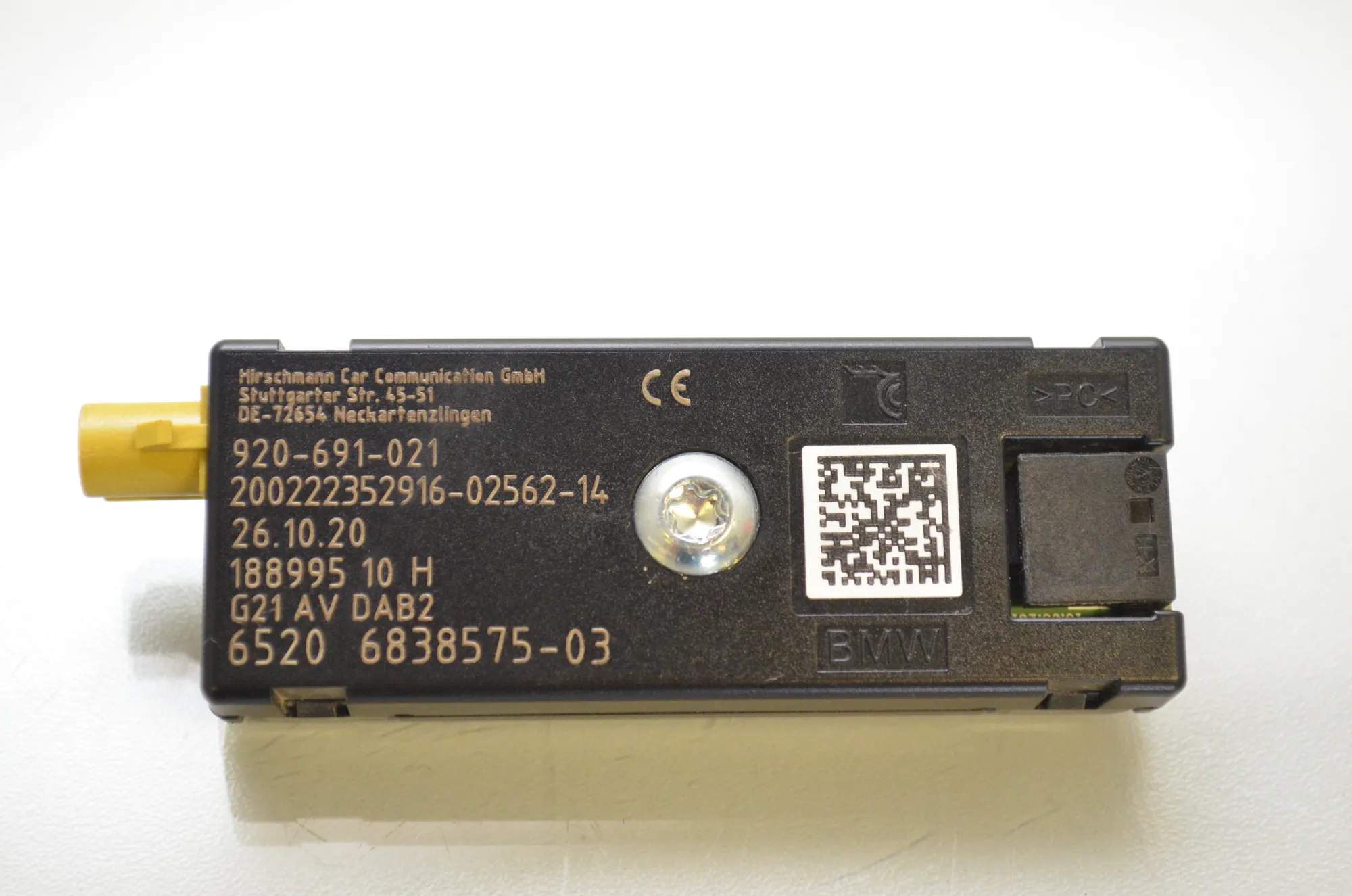 Antenna – OEM 6838575 · BMW 3 Touring (G21) (2019 - -) 330 e Plug-in-Hybrid 2020 – 6