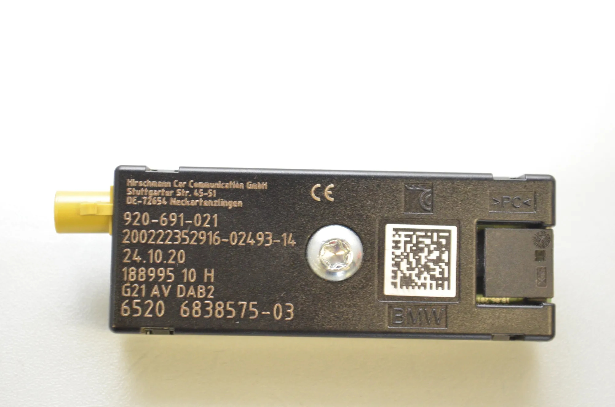 Antenna – OEM 6838575 · BMW 3 Touring (G21) (2019 - -) 330 e Plug-in-Hybrid 2020 – 6