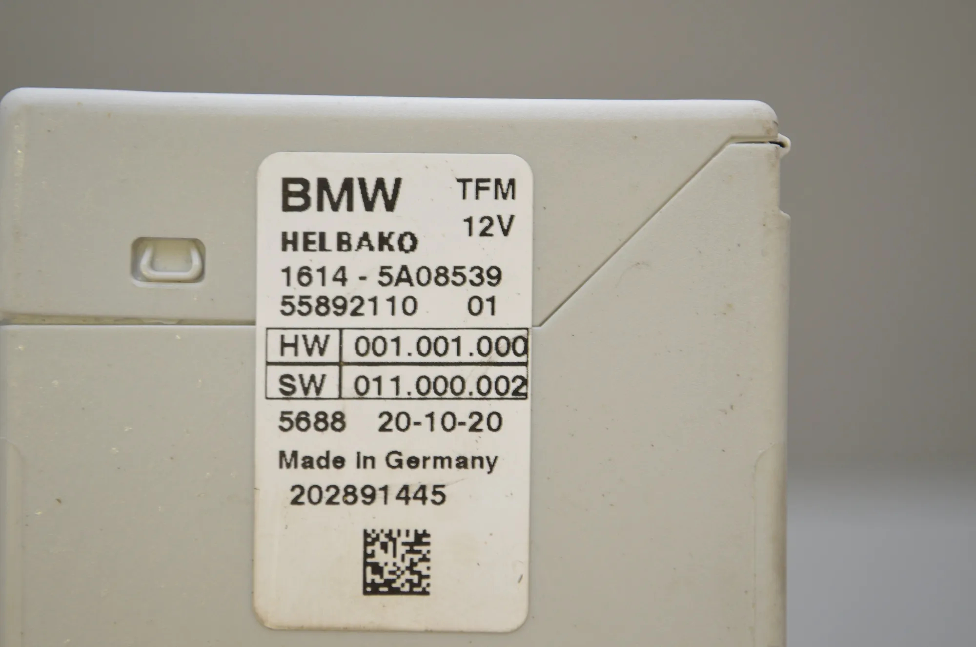 Fuel Injector Control Unit – OEM 5A08539 · BMW 3 Touring (G21) (2019 - -) 330 e Plug-in-Hybrid 2020 – 4