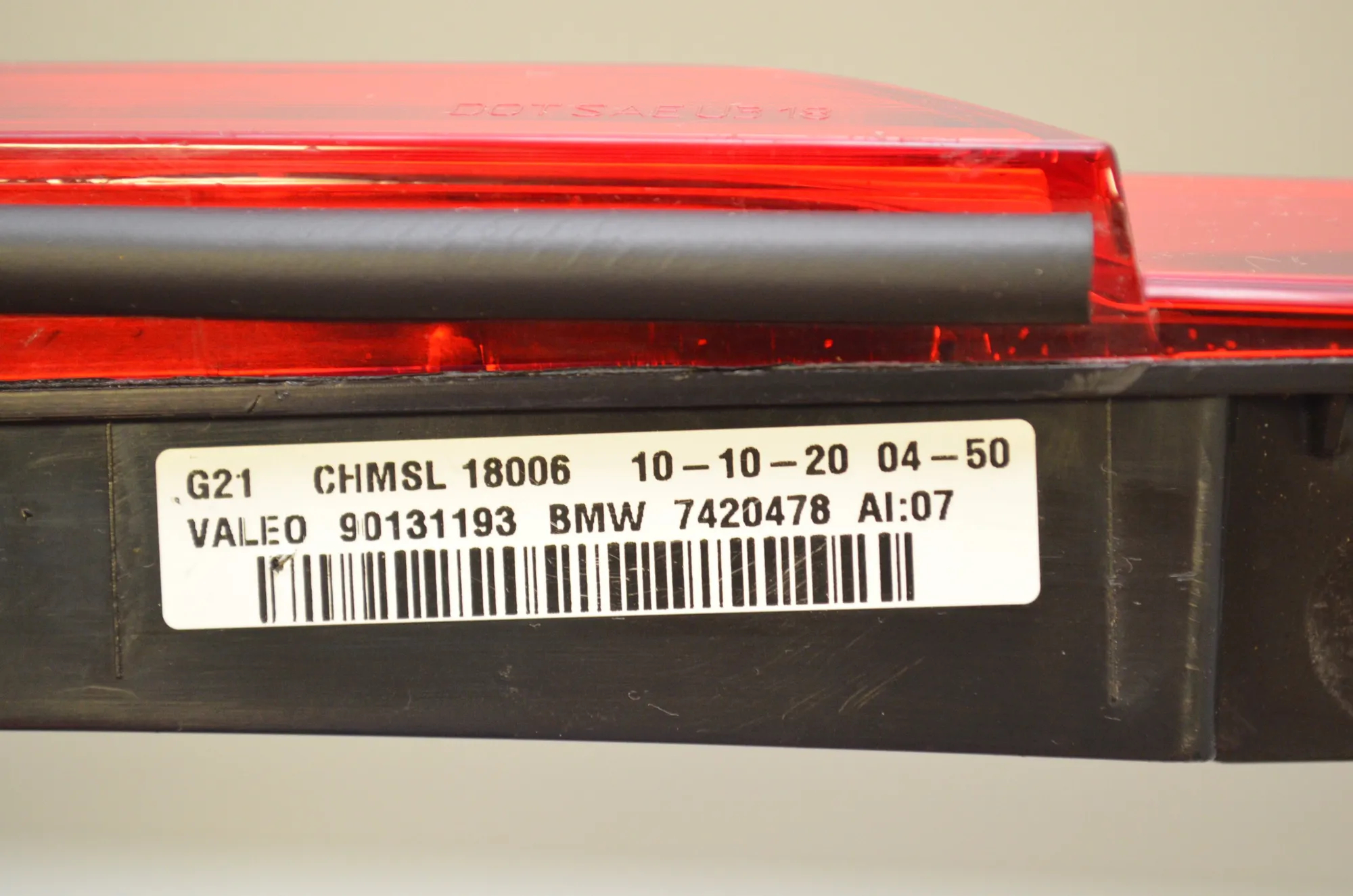 Rear Third Brake Stop Light – OEM 7420478 · BMW 3 Touring (G21) (2019 - -) 330 e Plug-in-Hybrid 2020 – 5