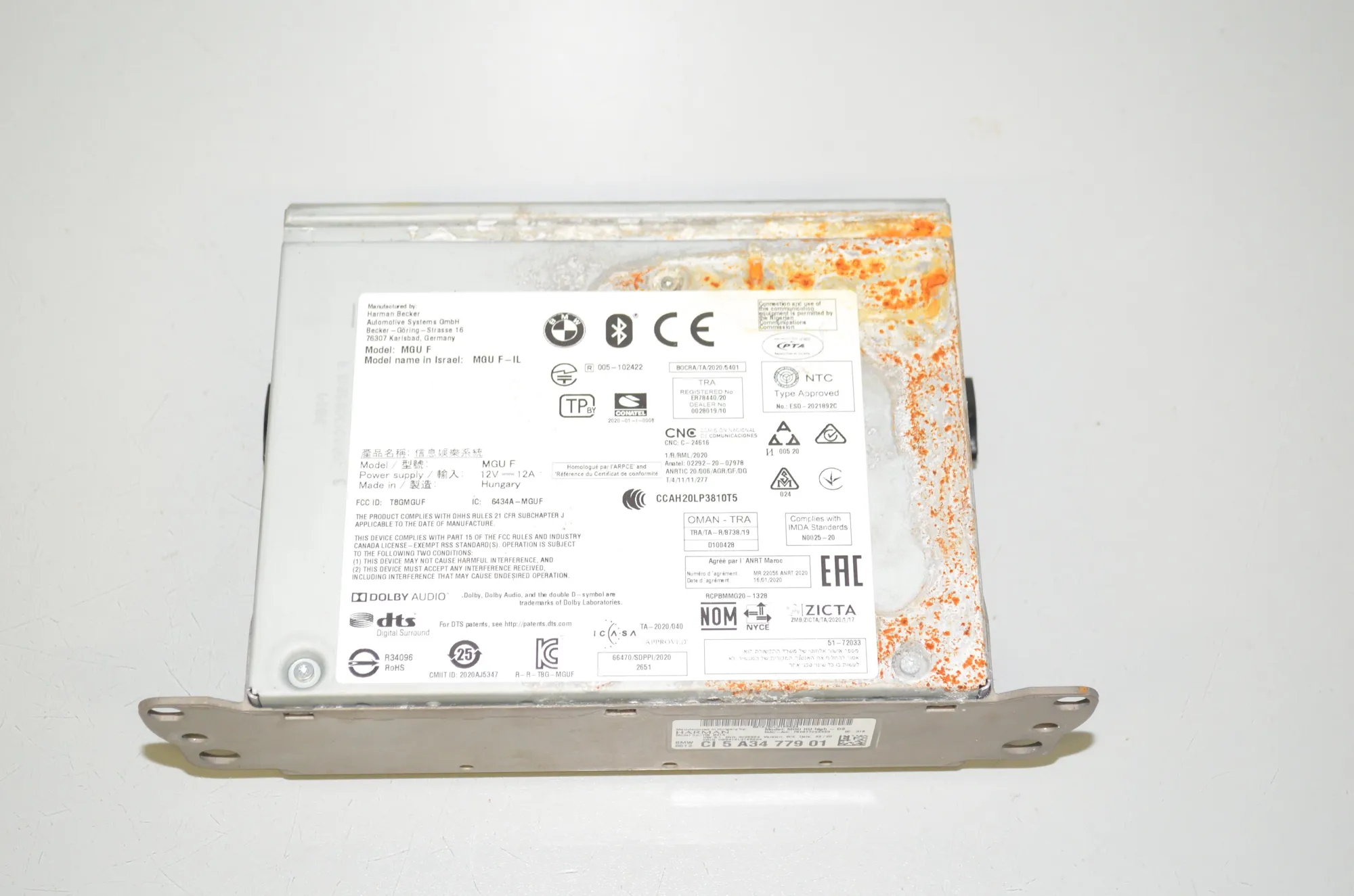 Navigation System – OEM 5A1D041 · BMW 3 Touring (G21) (2019 - -) 330 e Plug-in-Hybrid 2020 – 14