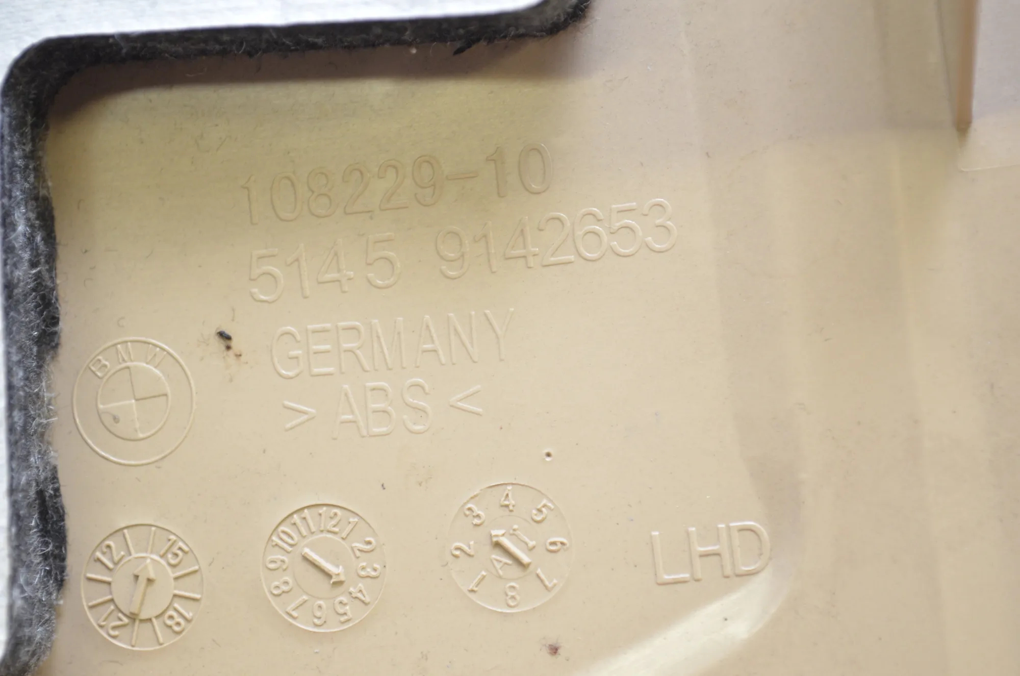 Dashboard Lower Trim – OEM 9142653 · BMW 5 Gran Turismo (F07) 530 d 2014 – 5