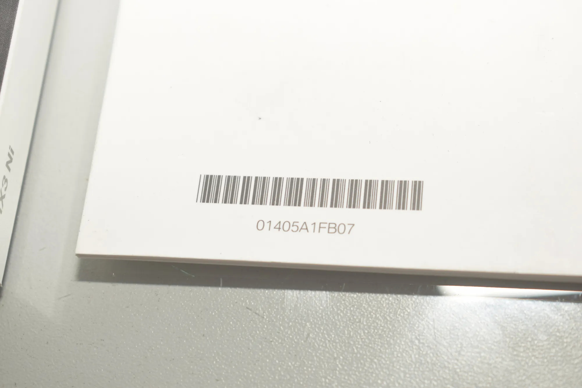Manual Service Book – OEM 5A1EF64 · BMW X3 (G01, F97) BMW X3 (G01, F97) sDrive 20 d 2020 – 6