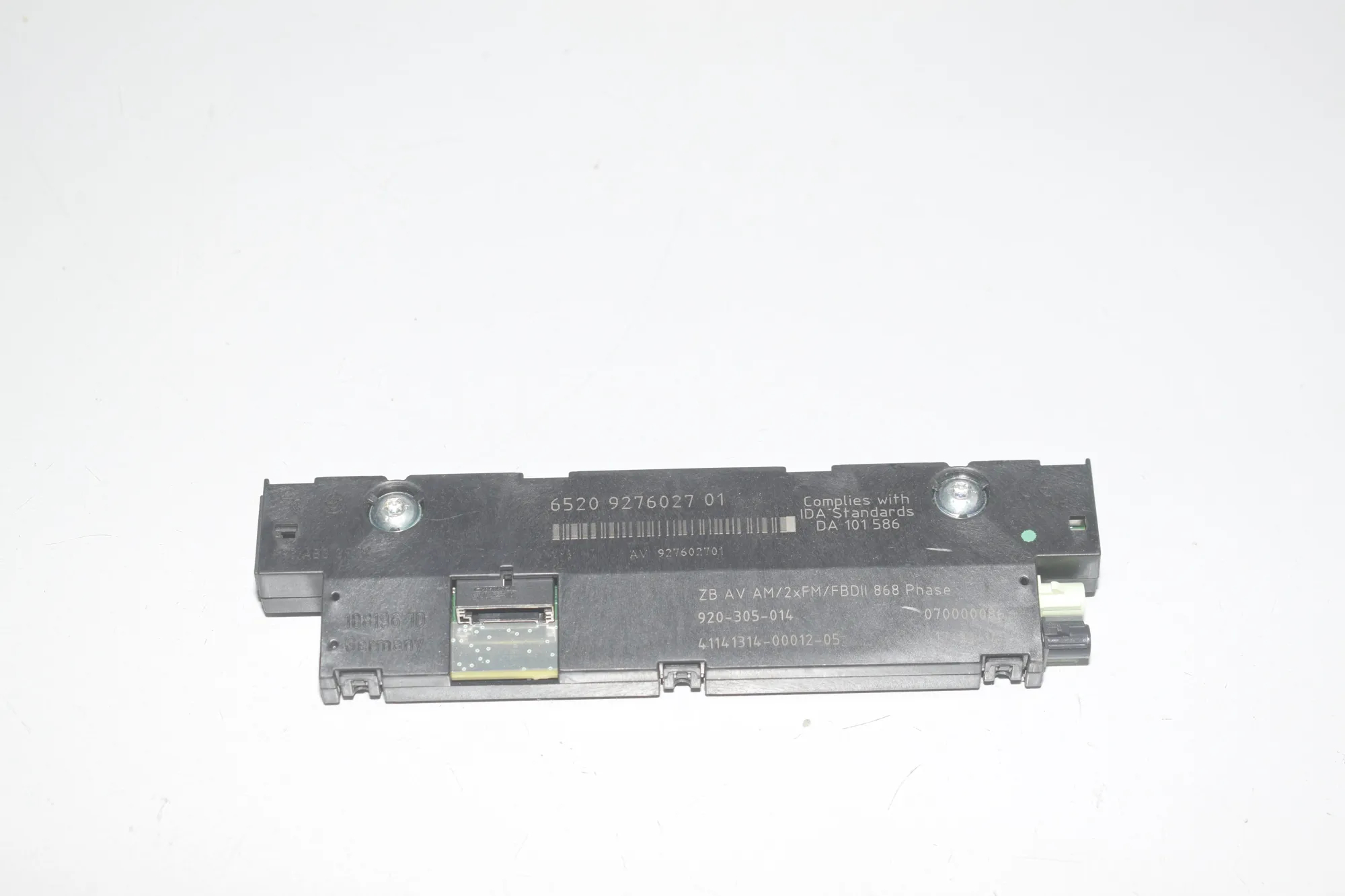 Antenna Amplifier – OEM 9276027 · BMW 5 Gran Turismo (F07) 530 d 2014