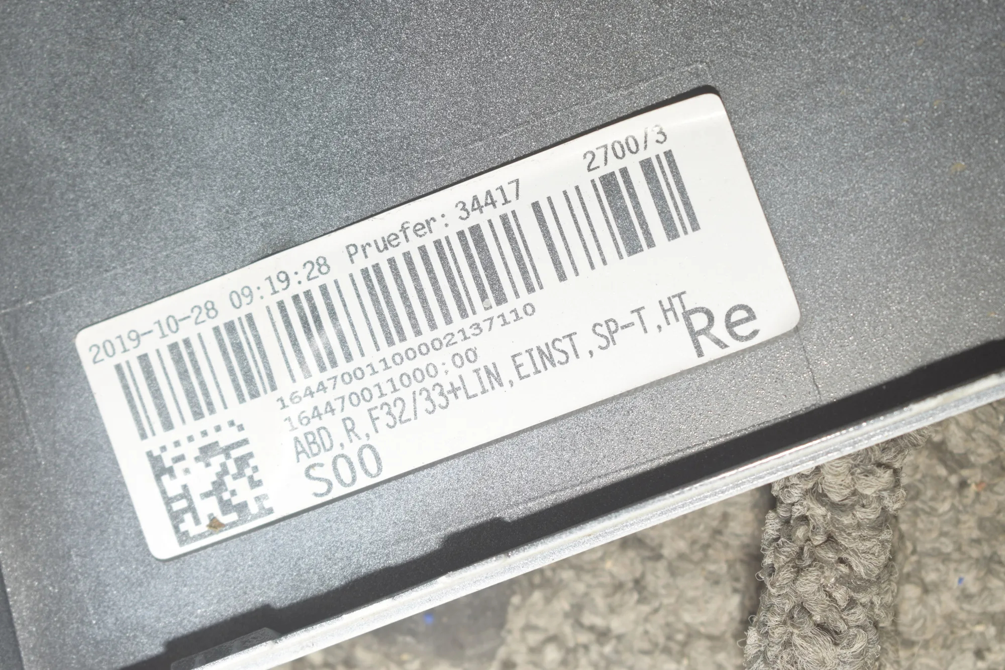 Right Side Sideskirt – OEM 7285786 · BMW 4 Coupe (F32, F82) BMW 4 Coupe (F32, F82) 418 d 2020 – 5