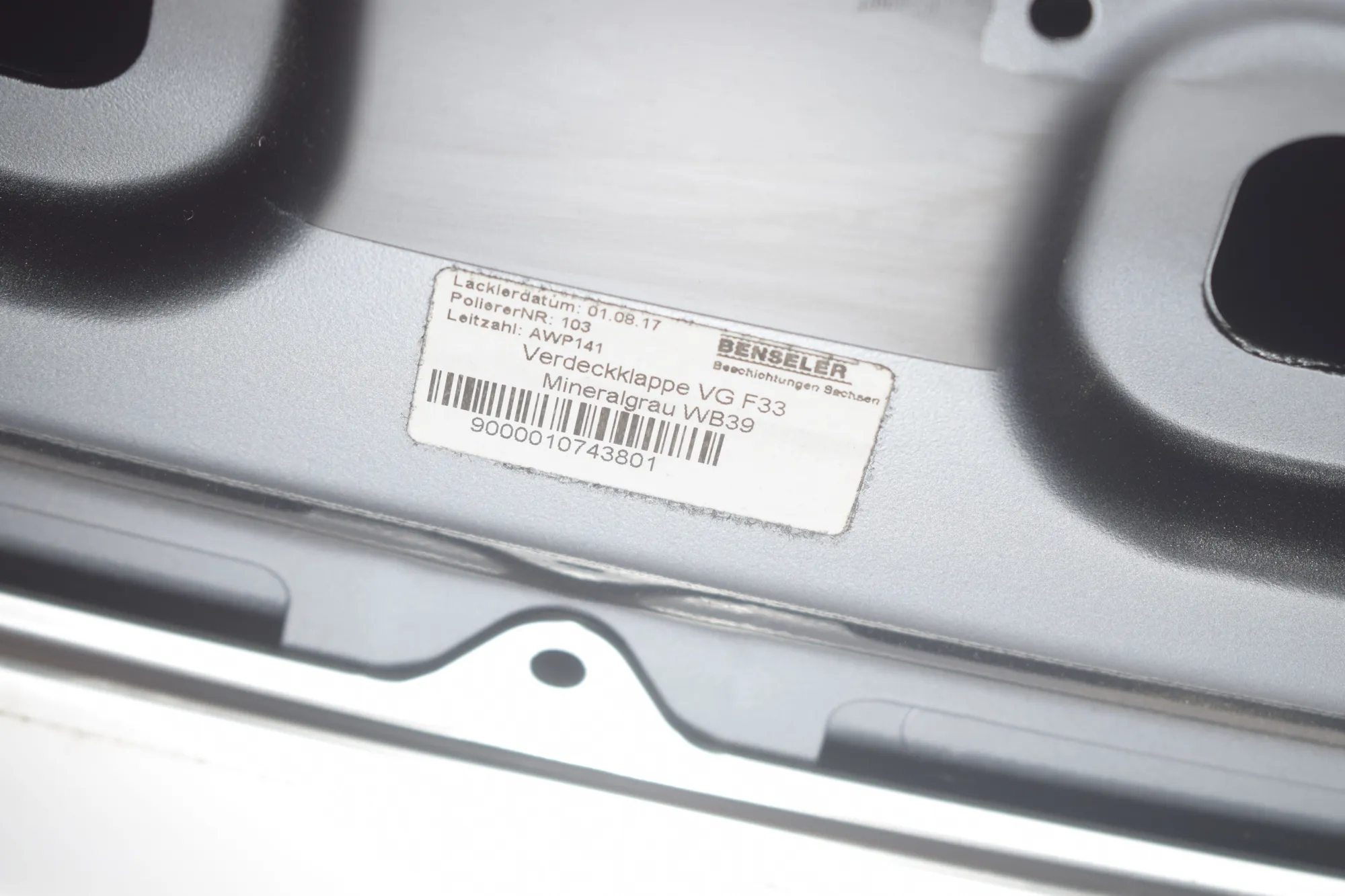 Tailgate Bootlid – OEM 7352873 · BMW 4 Cabrio (F33, F83) 420 i 2017 – 5