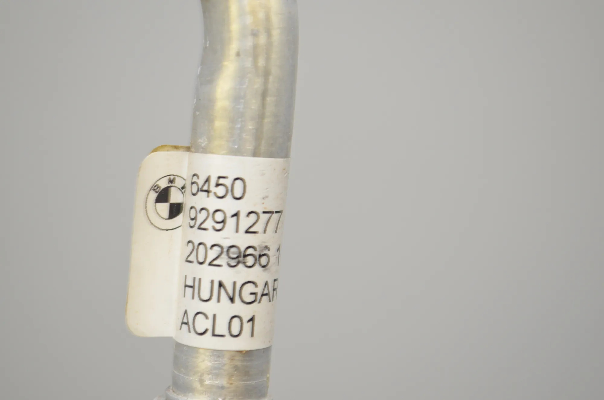 A/C Air Con Hose Pipe – OEM 9291277 · BMW i3 (I01) Hybrid 2018 – 5