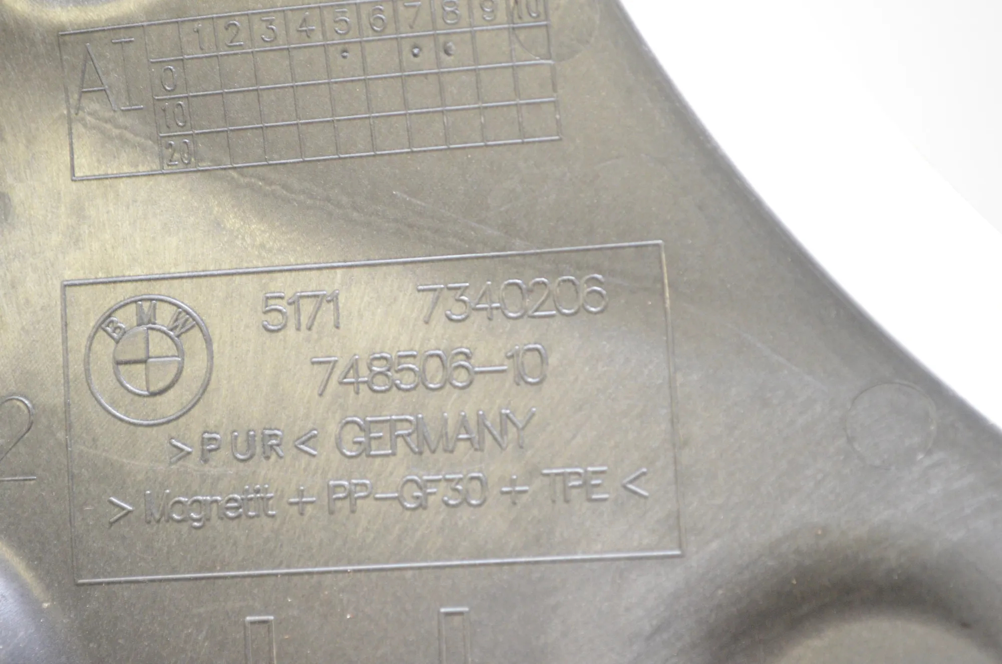 Other Body Parts – OEM 7340206 · BMW 7 (G11, G12) 730 d, Ld 2016 – 6