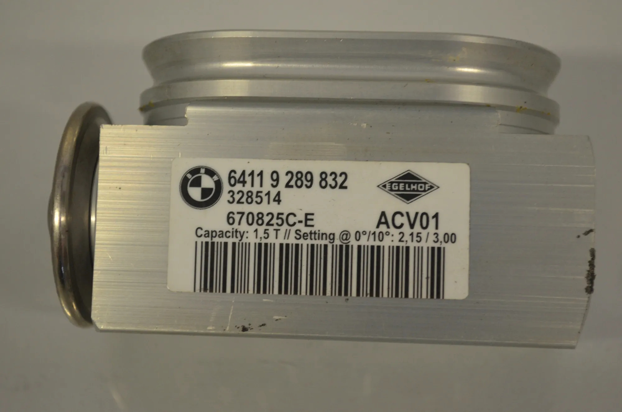 A/C Conditioner Expansion Valve – OEM 9289832 · BMW 4 Cabrio (F33, F83) 420 i 2017 – 4
