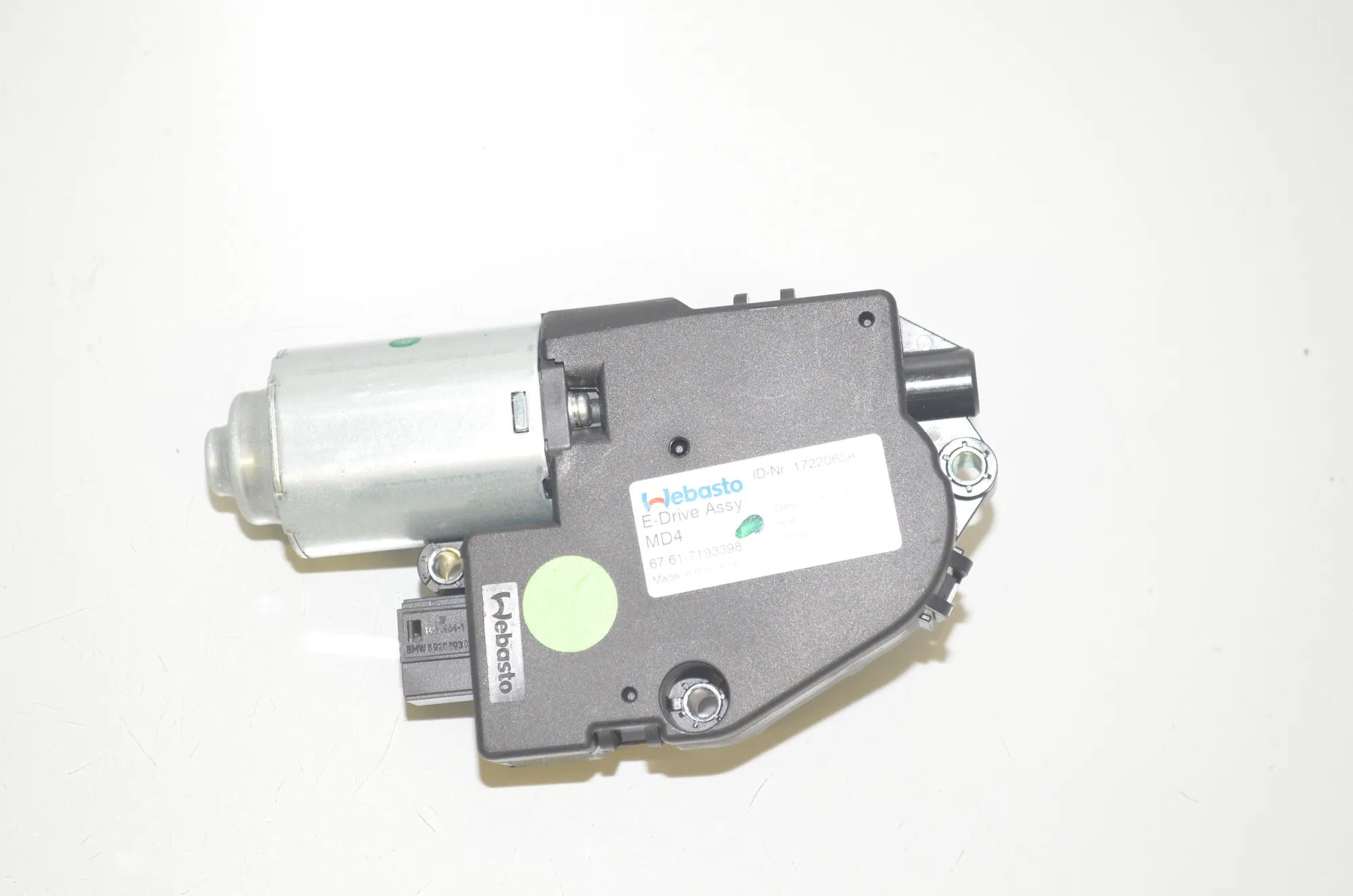 Sunroof Motor – OEM 7193398 · BMW i3 (I01) Hybrid 2018