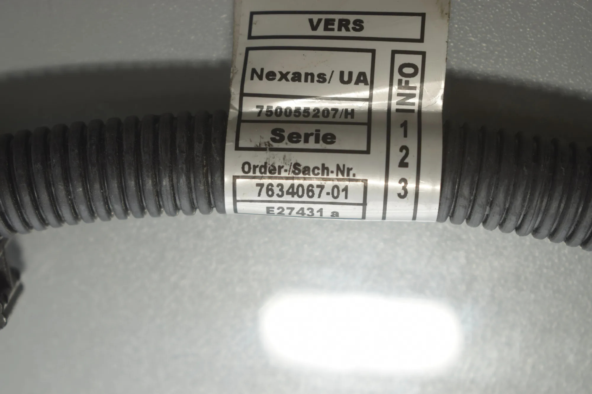 Cable Harness – OEM 7634069 · BMW X3 (F25) sDrive 20 i 2014 – 6