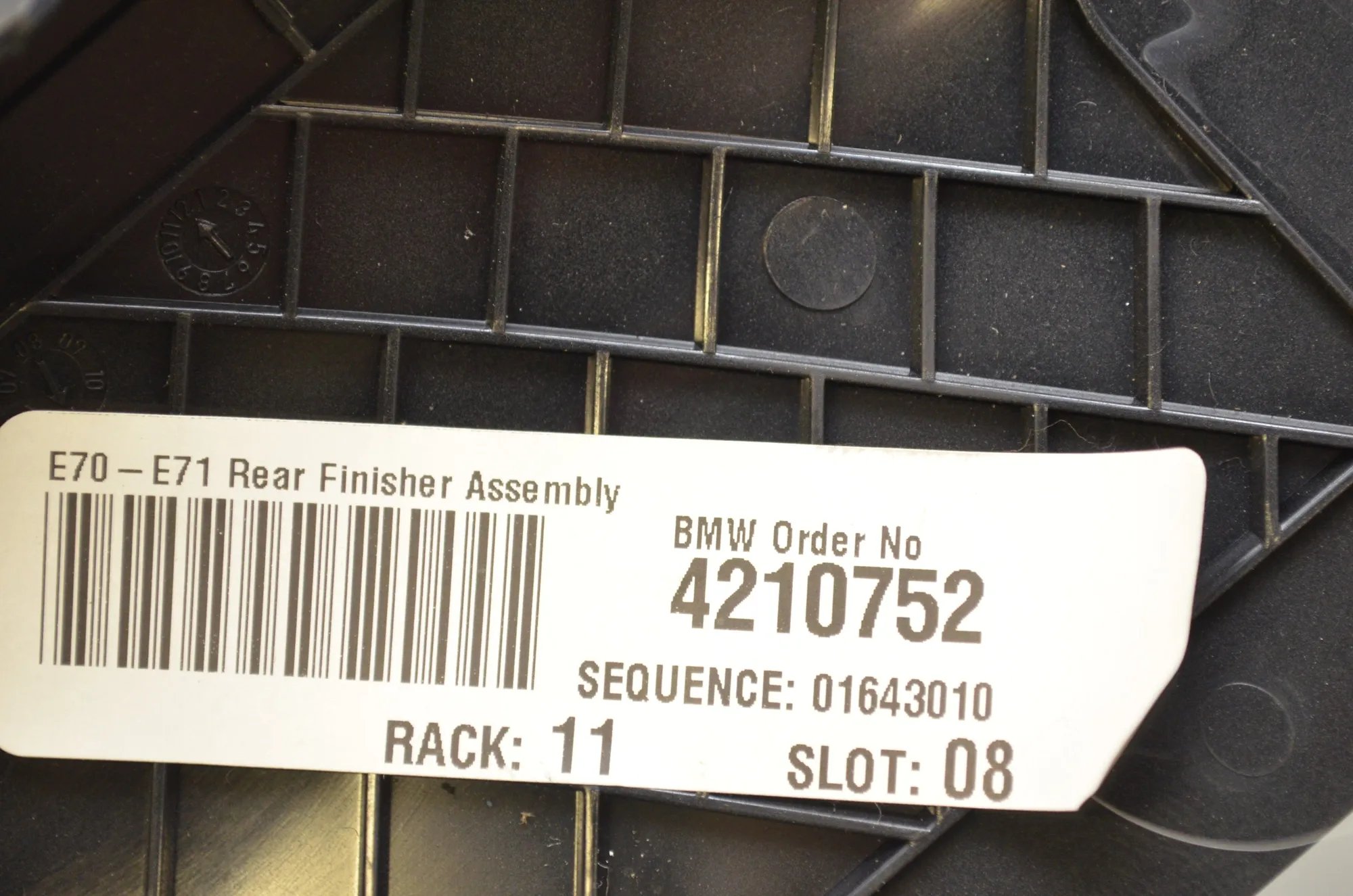 Center Console Trim – OEM 9133109 · BMW X6 (E71, E72) M 50 d 2013 – 5
