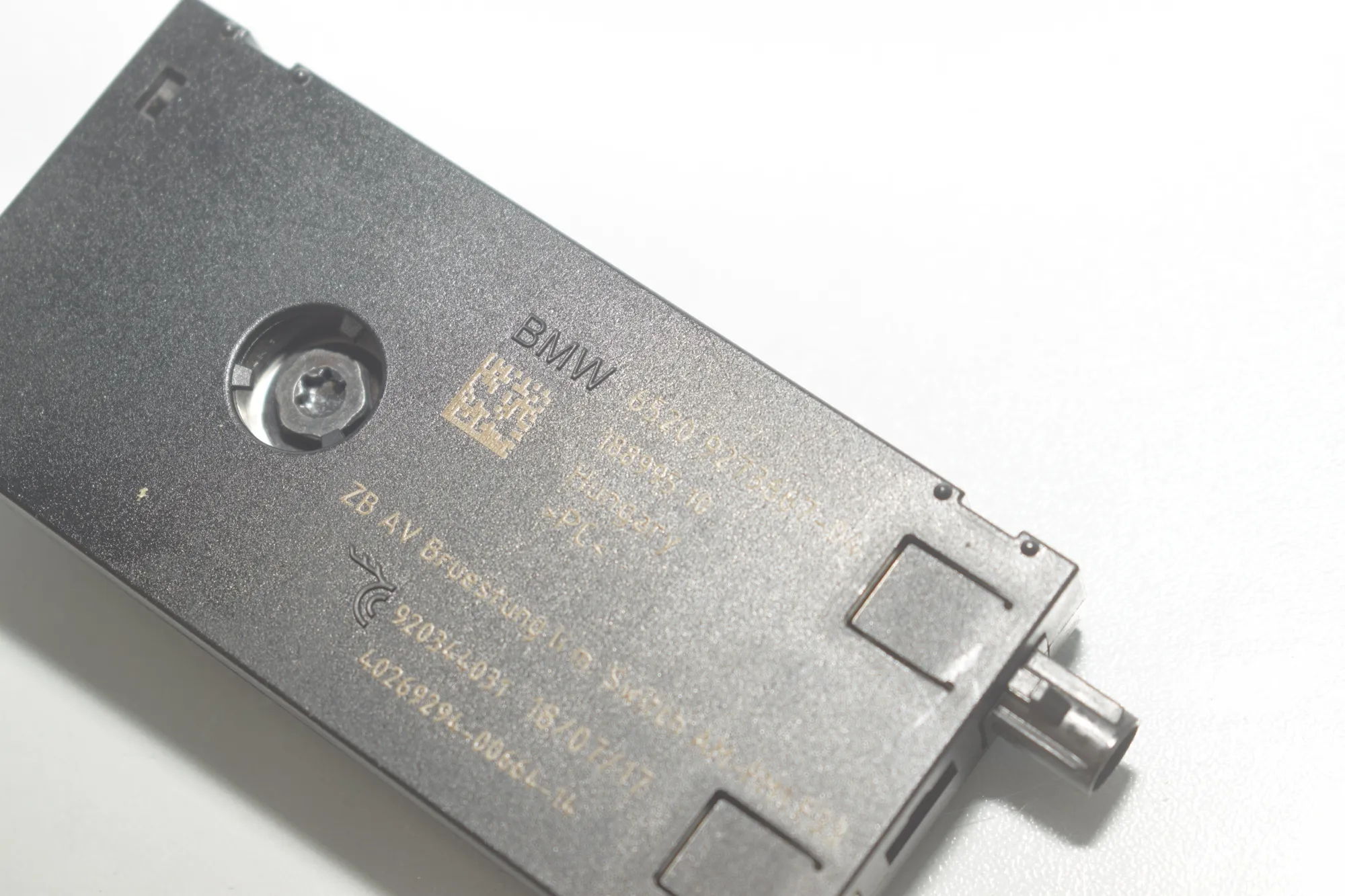 Antenna Amplifier – OEM 9273667 · BMW 4 Cabrio (F33, F83) 420 i 2017 – 5
