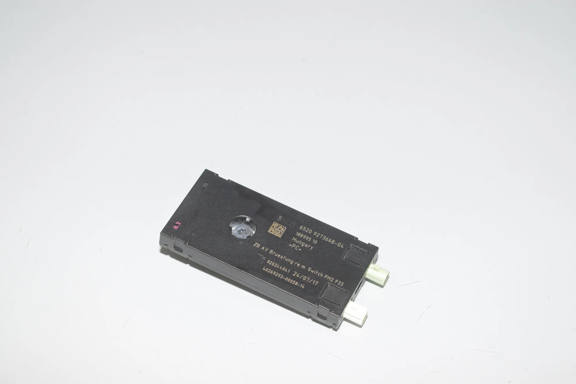 Antenna Amplifier – OEM 9273668 · BMW 4 Cabrio (F33, F83) 420 i 2017