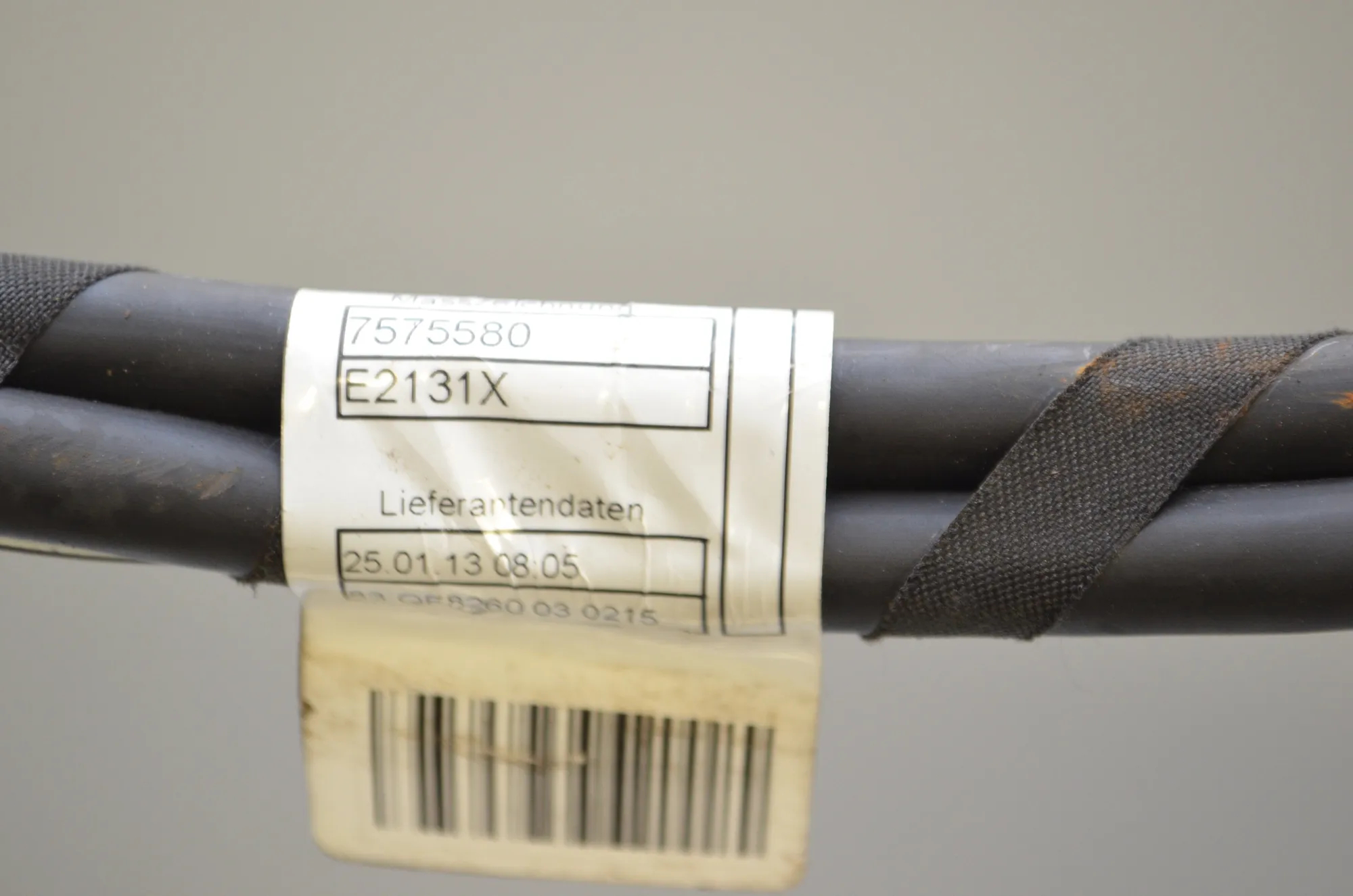 Cable Harness – OEM 7575579 · BMW X6 (E71, E72) M 50 d 2013 – 5