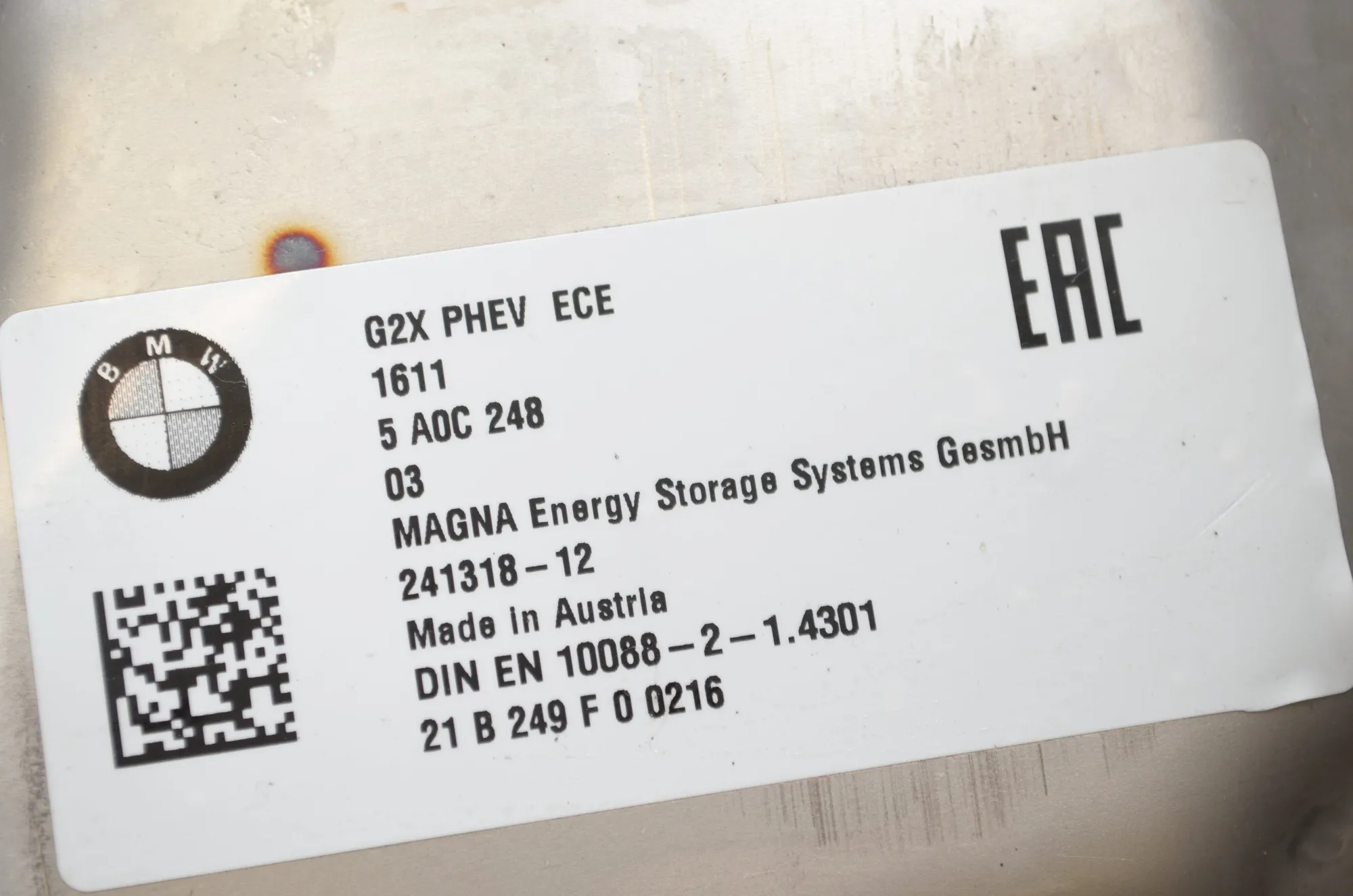 Fuel Tank – OEM 7473449 · BMW 3 Touring (G21) (2019 - -) 330 e Plug-in-Hybrid 2021 – 6