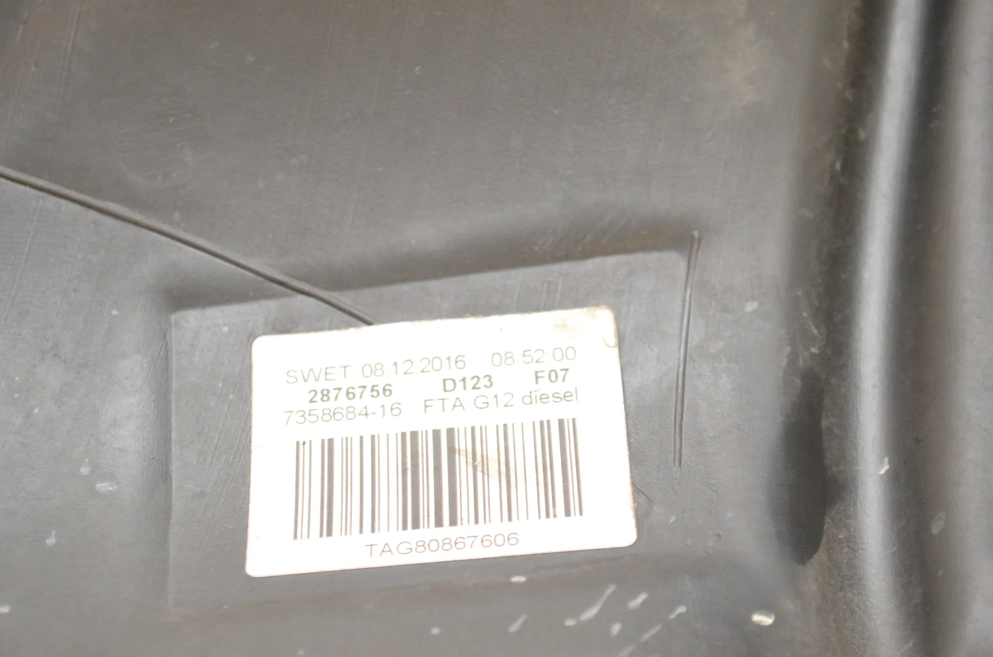 Fuel Tank – OEM 7411798 · BMW 7 (G11, G12) 730 d, Ld 2016 – 6