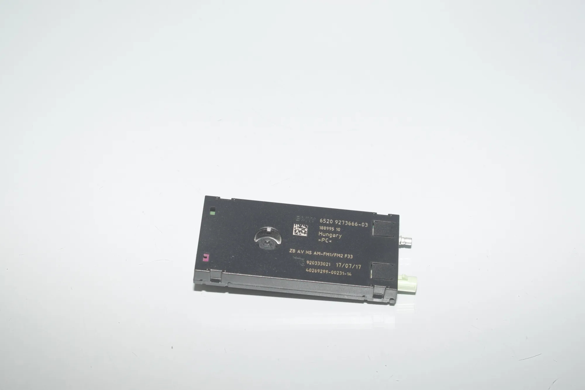 Antenna Amplifier – OEM 9273666 · BMW 4 Cabrio (F33, F83) 420 i 2017