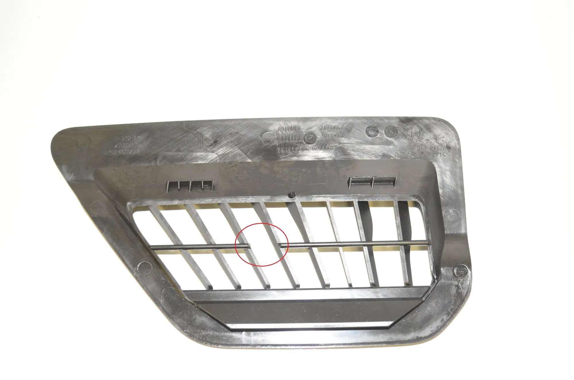 Rear Air Vent Grill – OEM 7343495 · BMW 7 (G11, G12) 730 d, Ld 2016 – 4